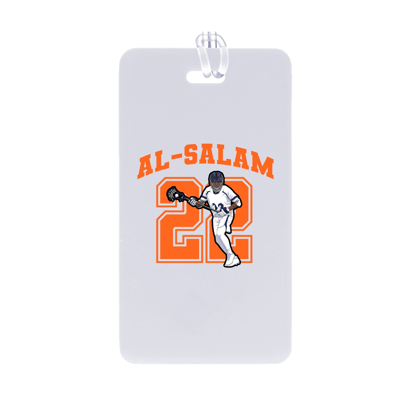Bag Tag — Number in Classic
