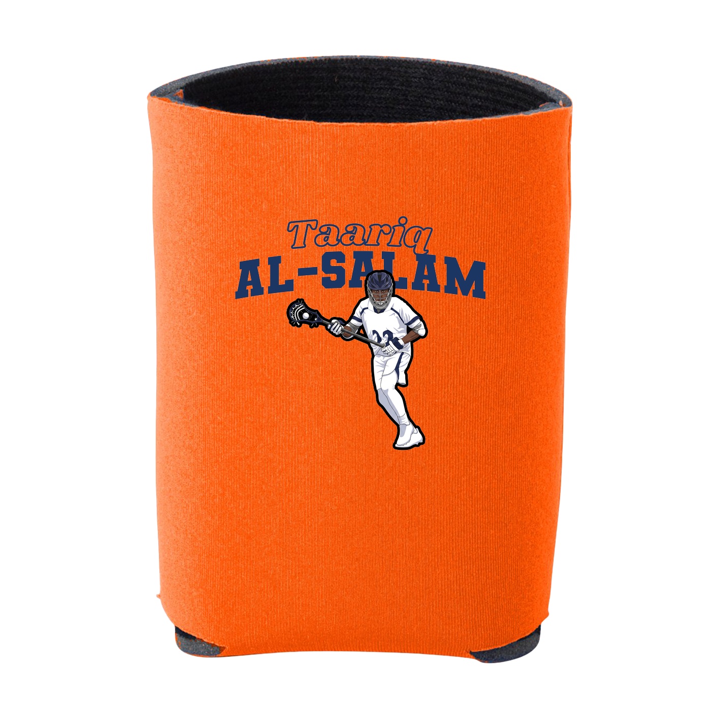 Can Holder — Name Arch in Orange