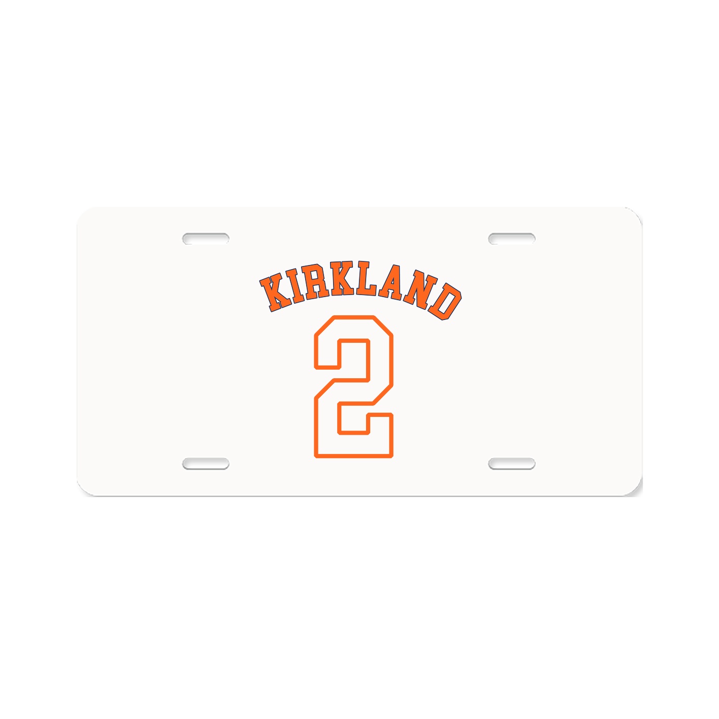 License Plate — Shirsey Arch in Classic