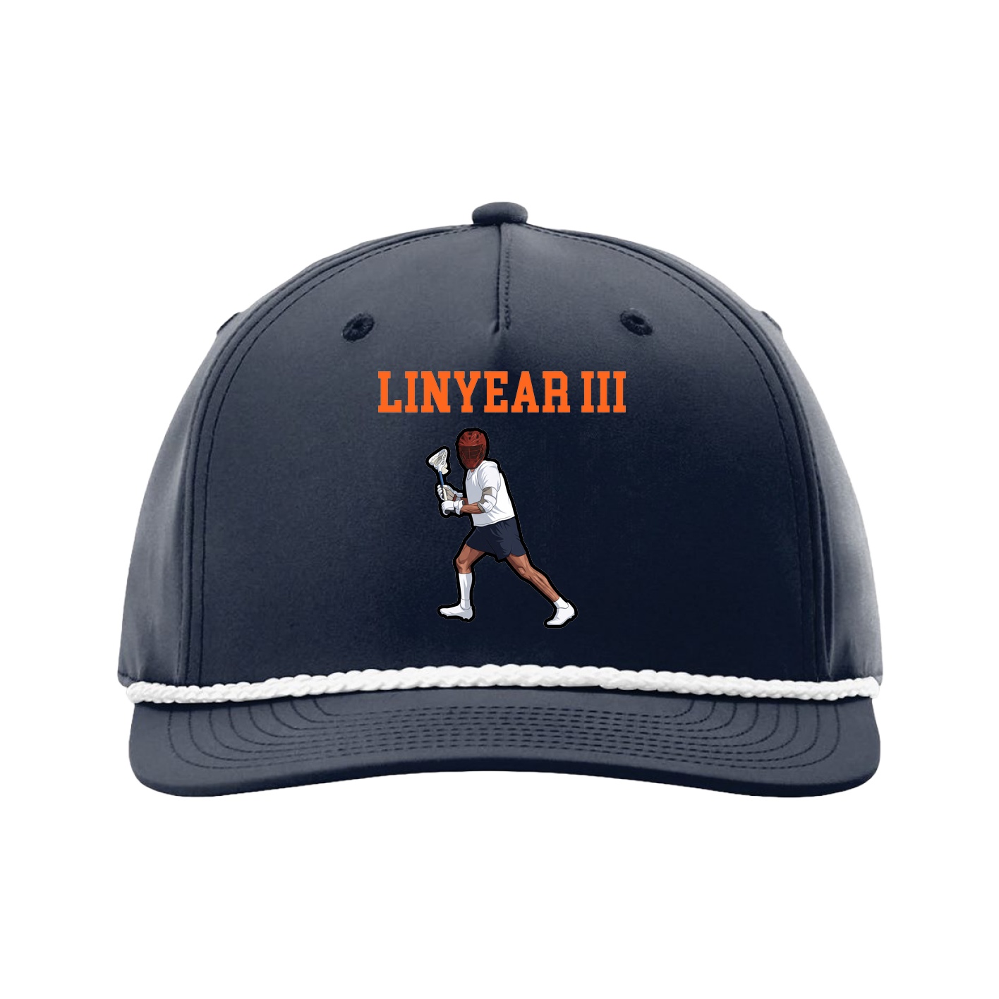 Five-Panel Classic Rope Cap — Shirsey in Navy