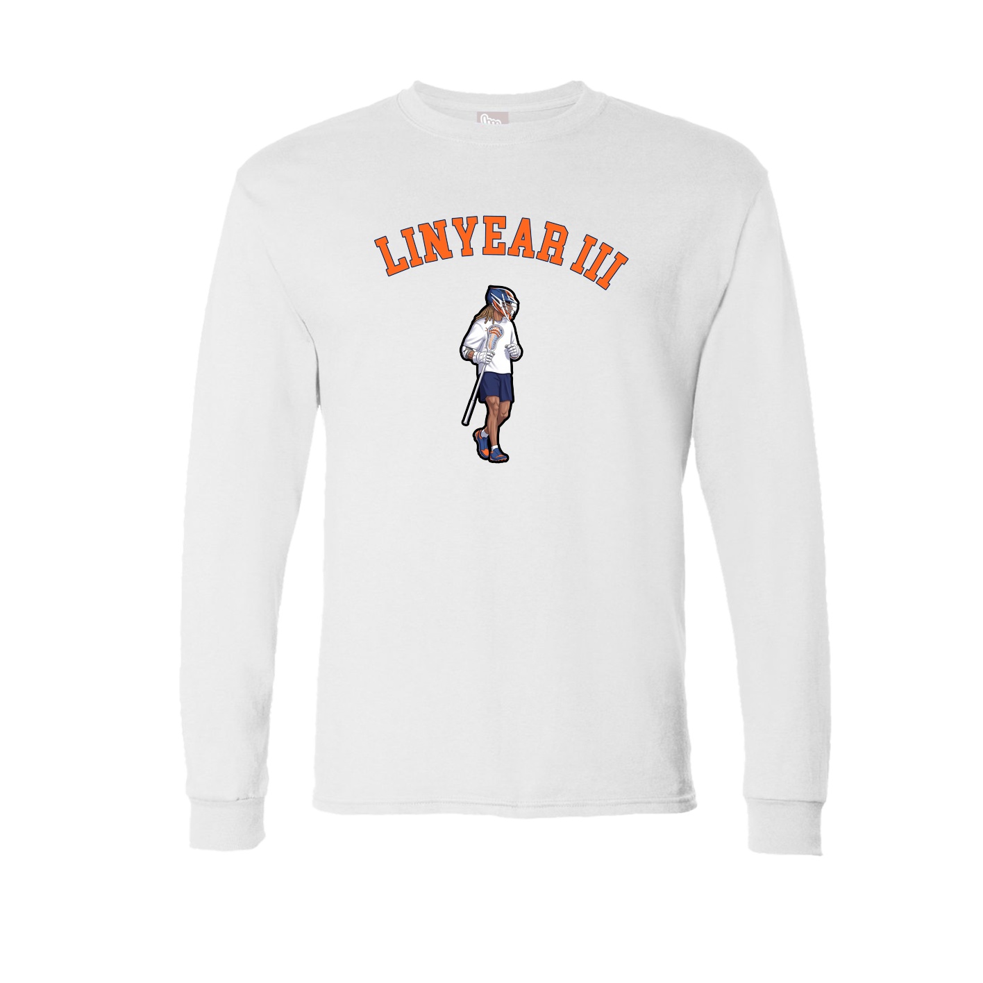 Long Sleeve Tee — Shirsey Arch in White