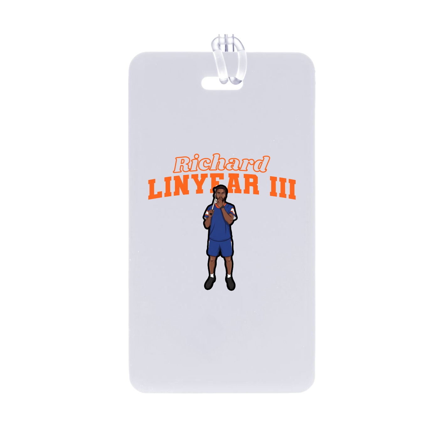 Bag Tag — Name Arch in Classic