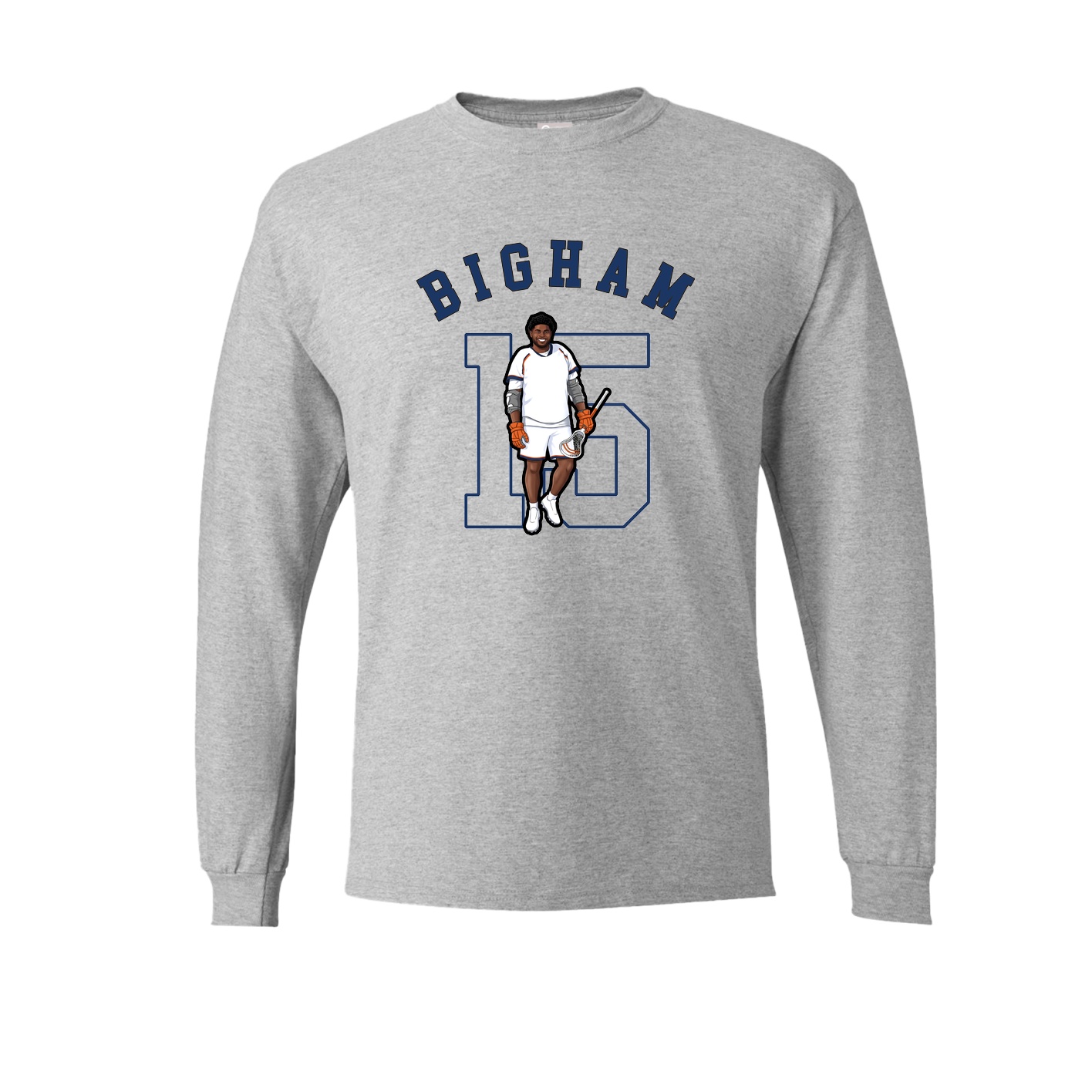 Long Sleeve Tee — Shirsey Arch in Grey