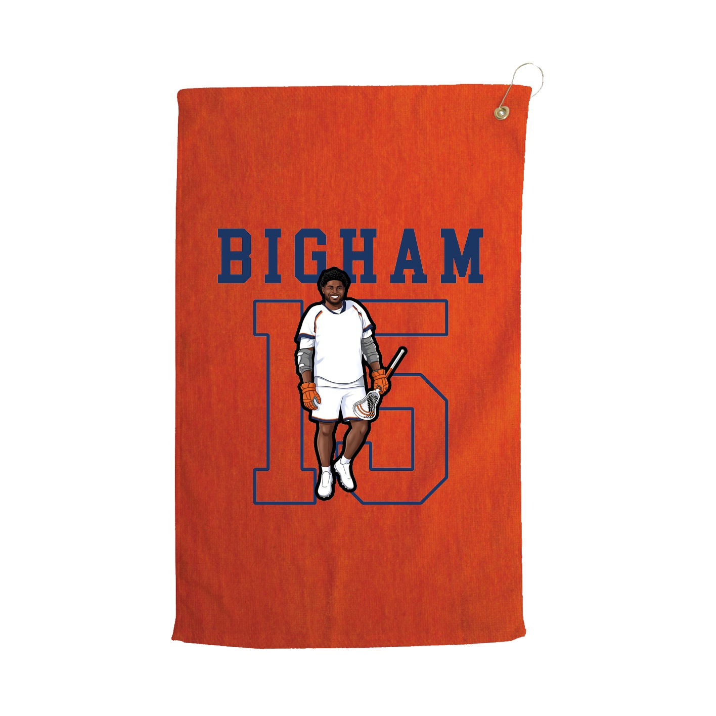Golf Towel — Shirsey in Orange