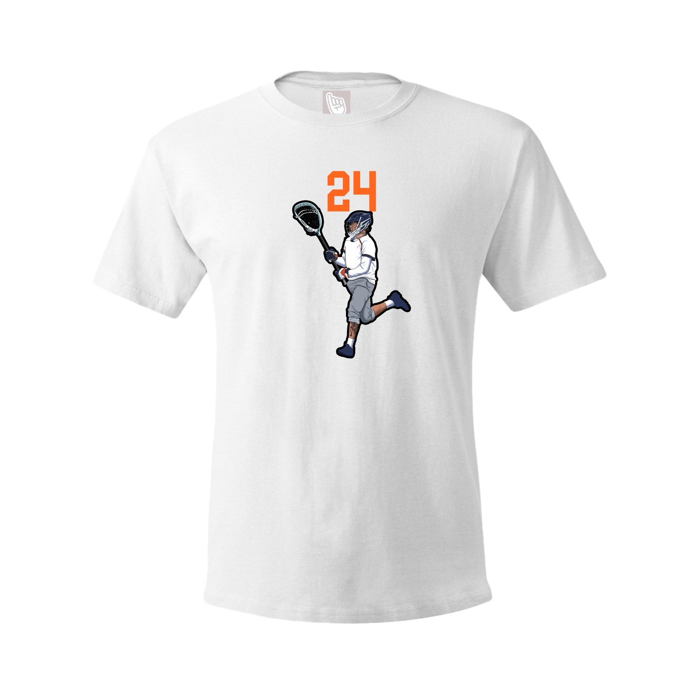 Tee — Number Top in White