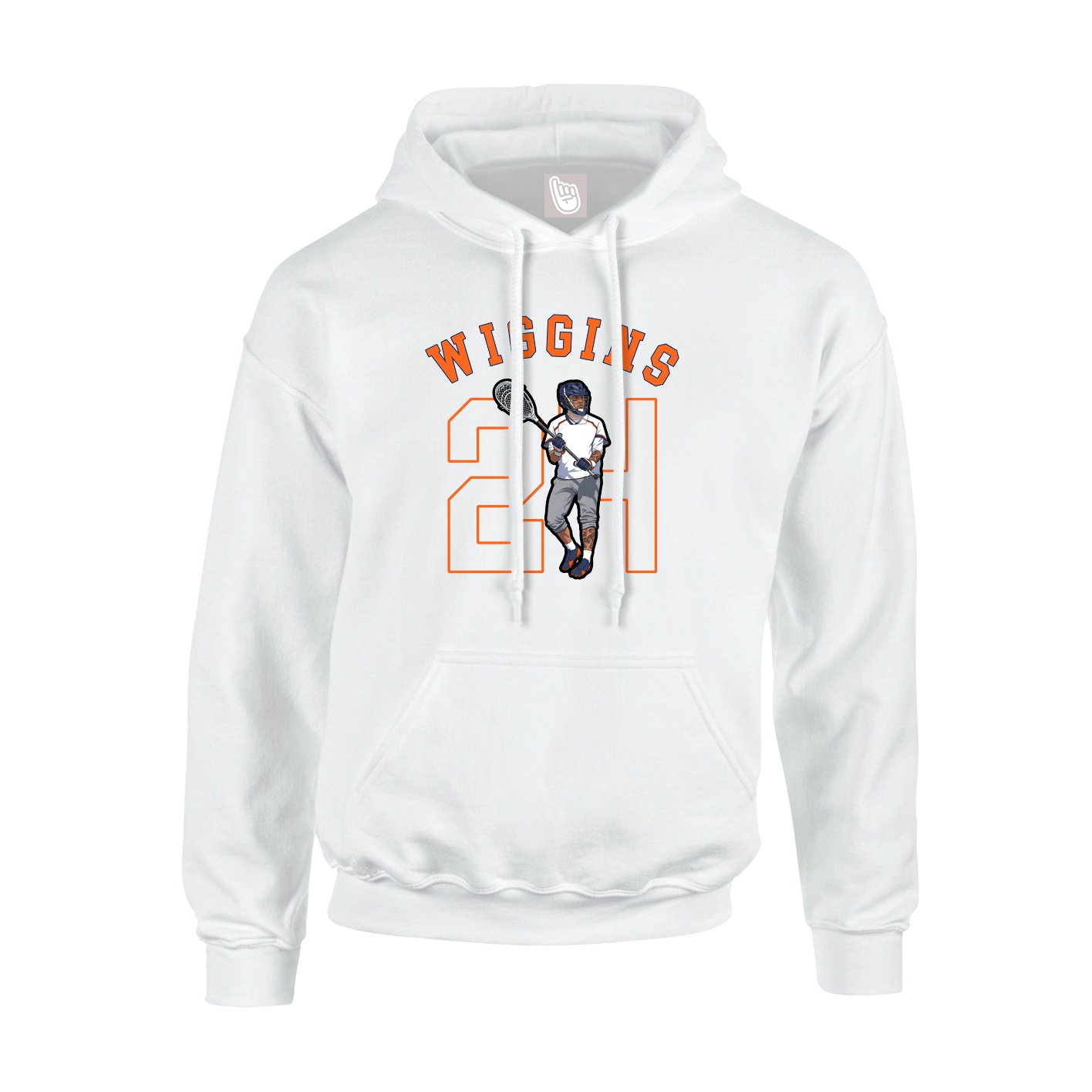Youth Hoodie — Shirsey Arch in White