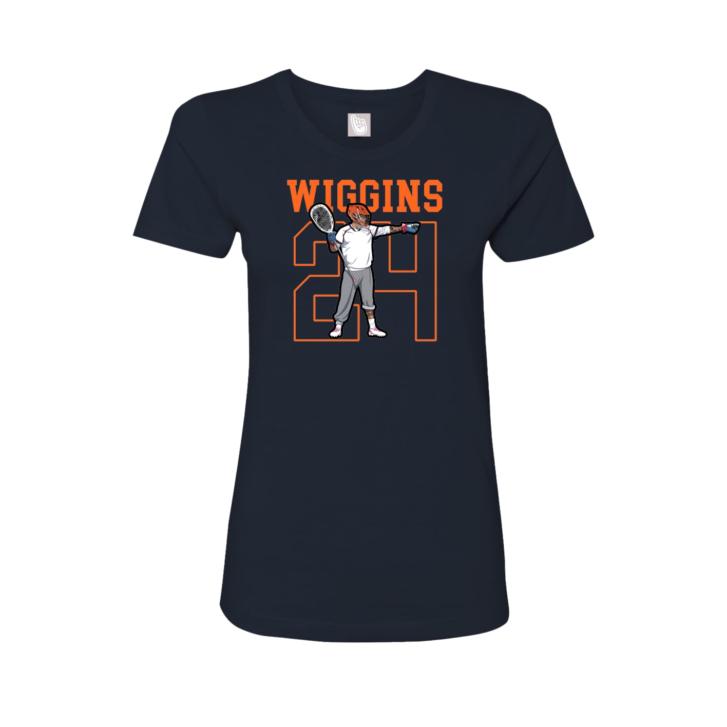 Fitted Women's Tee — Shirsey in Navy