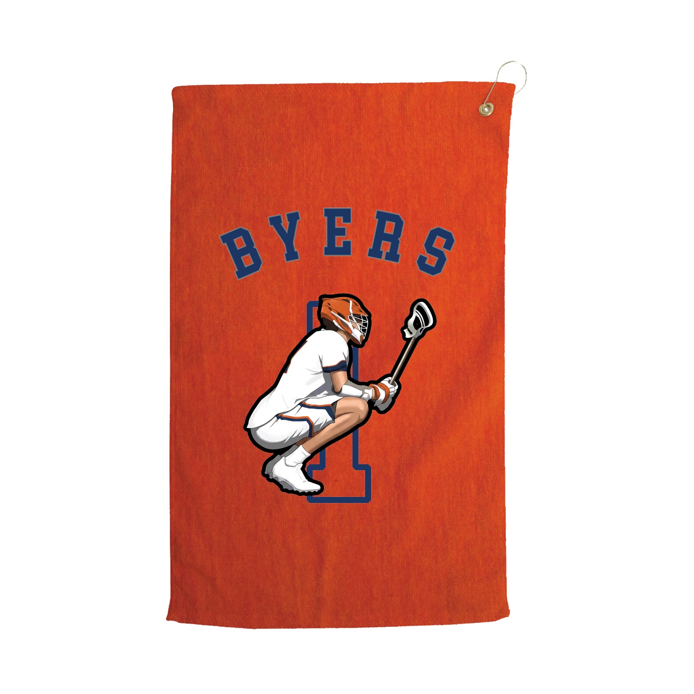 Golf Towel — Shirsey Arch in Orange