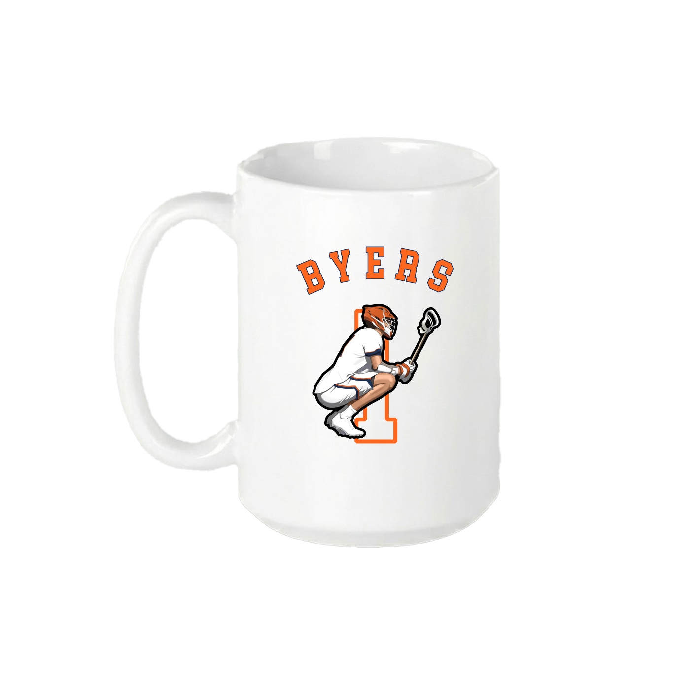 15oz Coffee Mug — Shirsey Arch in White