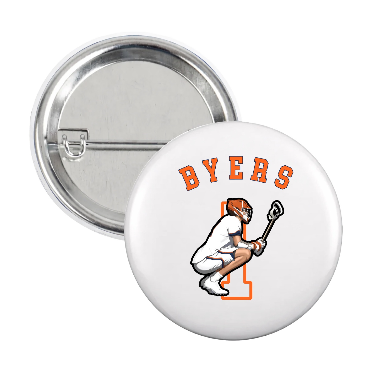 Game Day Button — Shirsey Arch in White