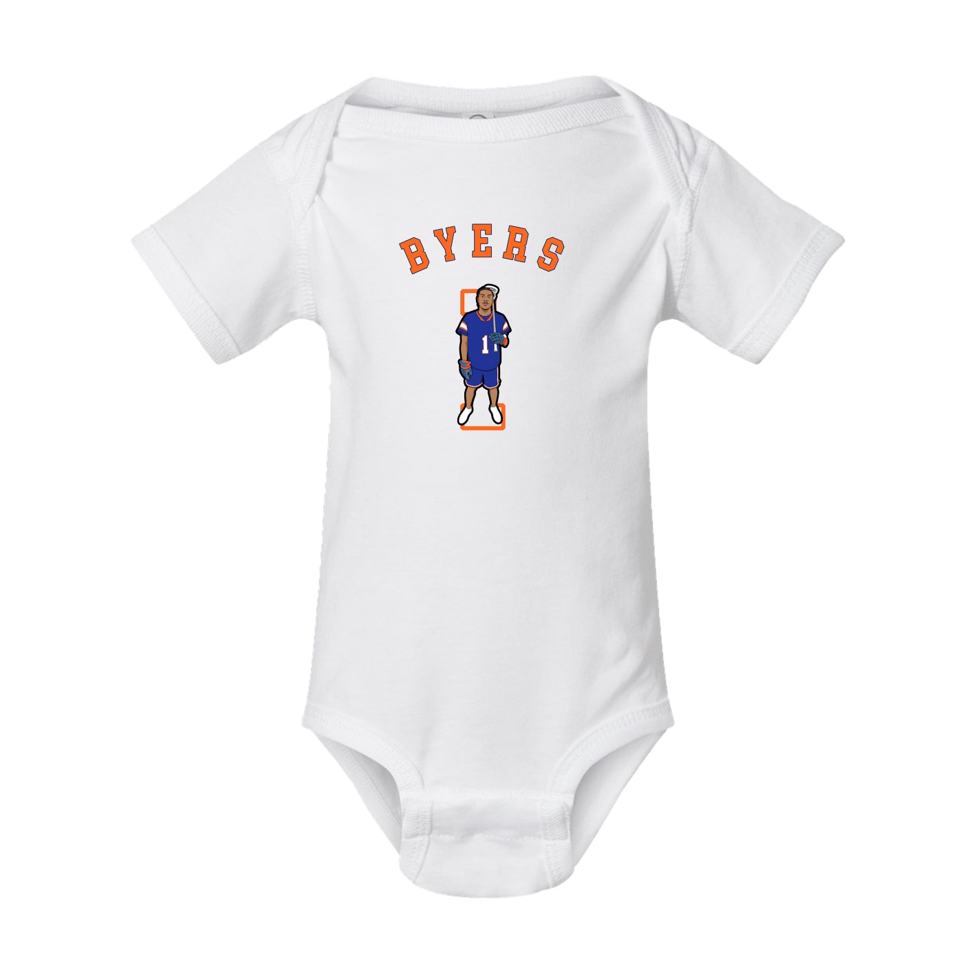 Baby Onesie — Shirsey Arch in White