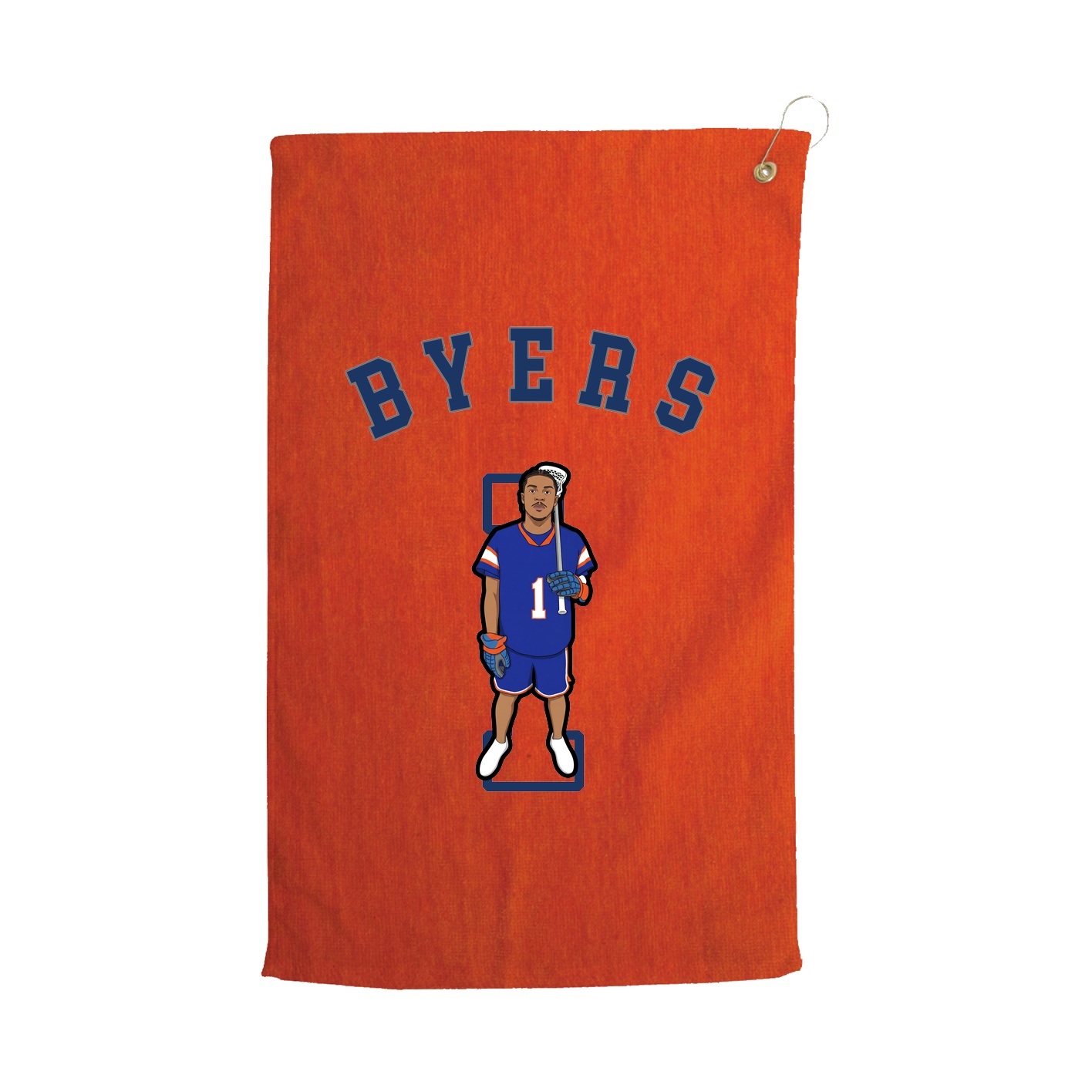 Golf Towel — Shirsey Arch in Orange