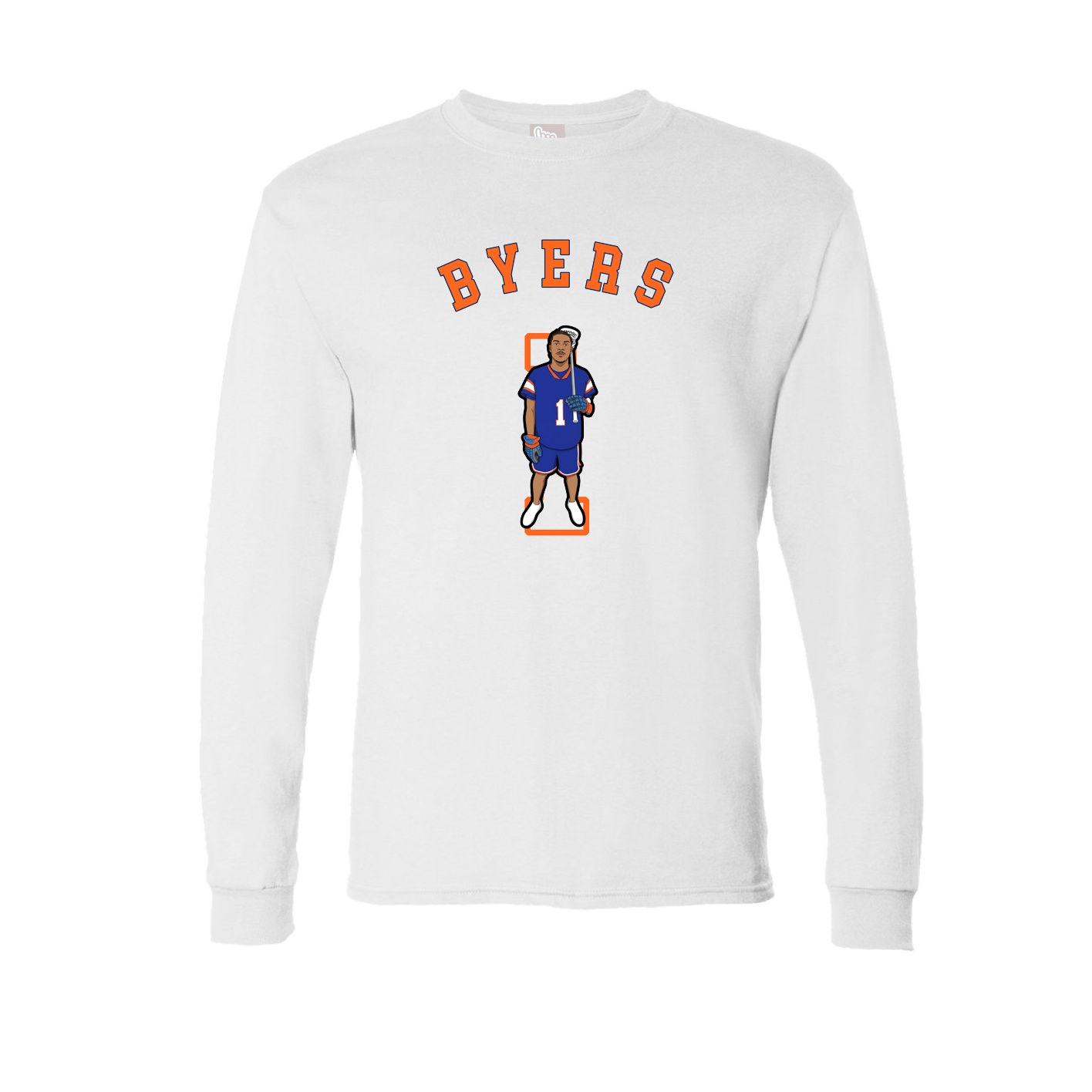 Long Sleeve Tee — Shirsey Arch in White