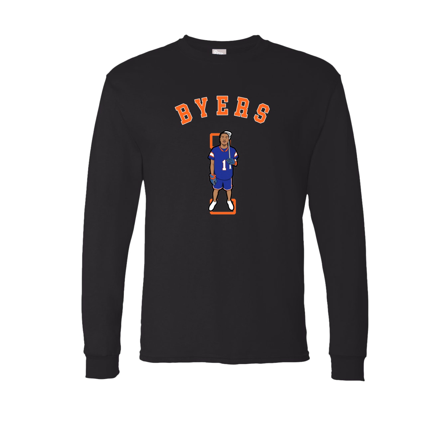 Long Sleeve Tee — Shirsey Arch in Black