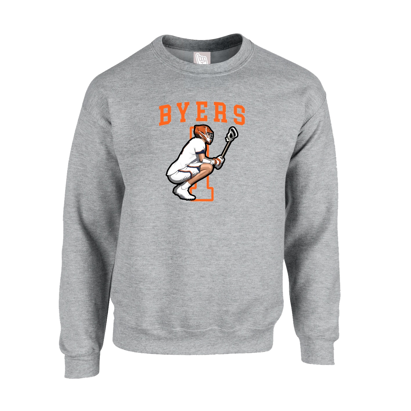 Fleece Crew — Shirsey in Grey