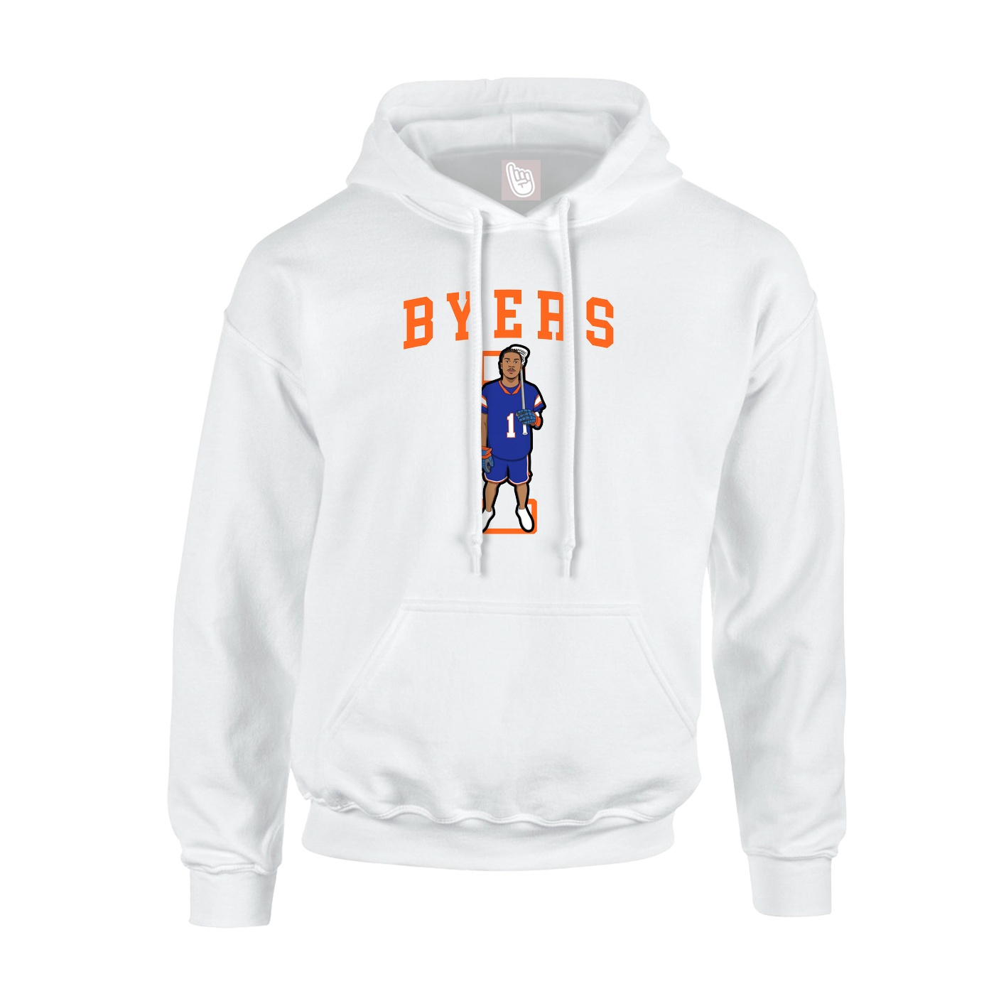 Hoodie — Shirsey in White