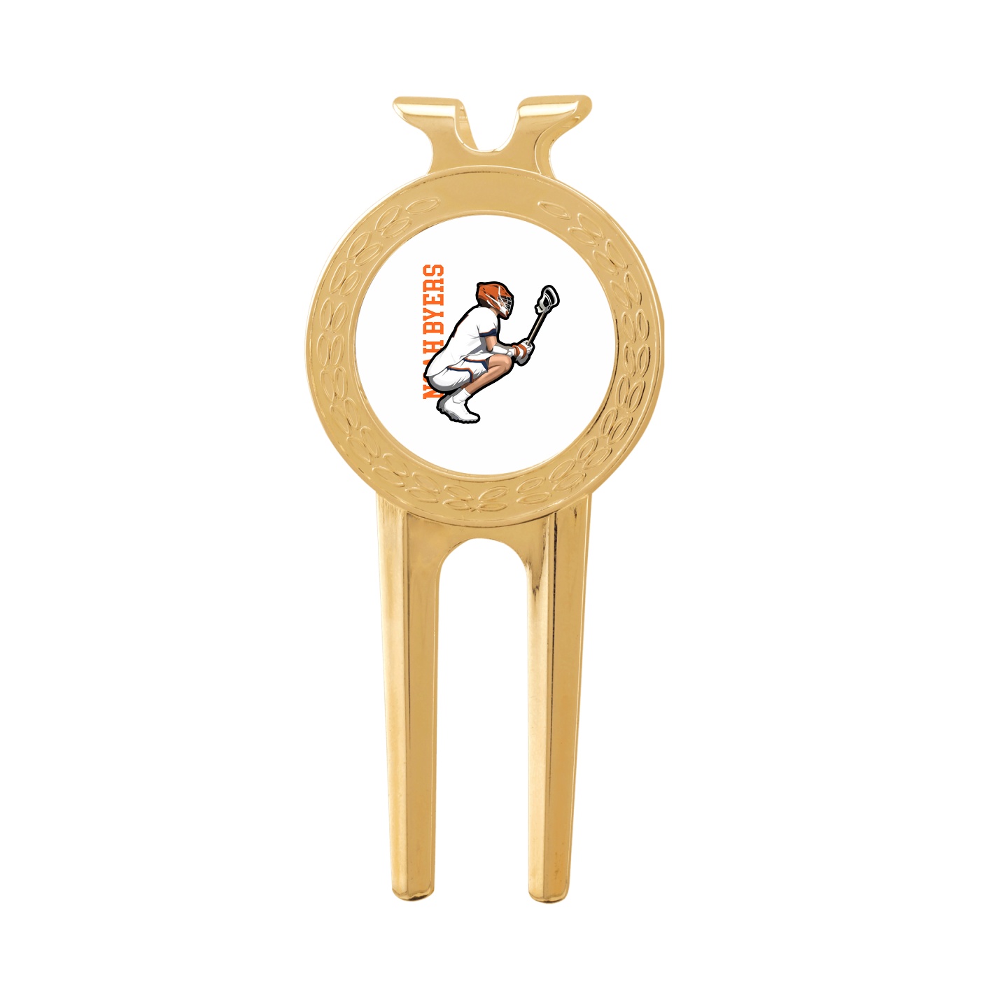 Divot Tool with Ball Marker — Name Vertical in Classic