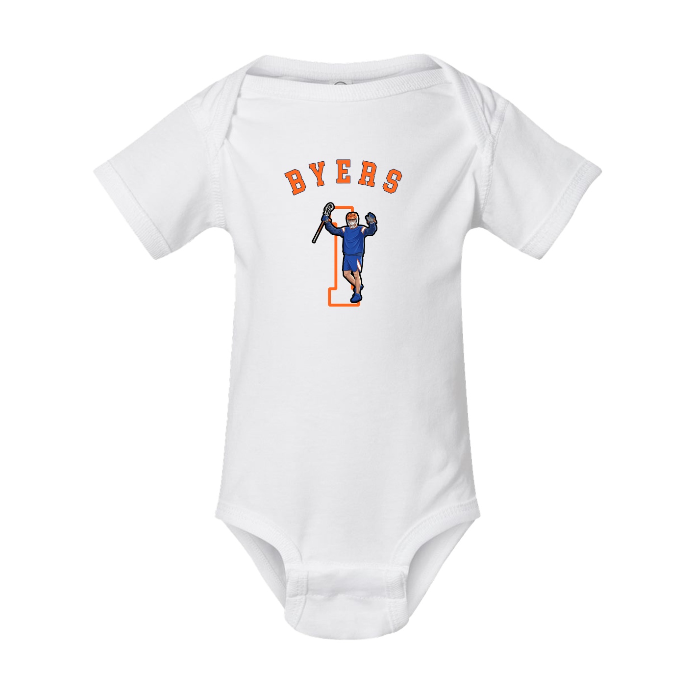 Baby Onesie — Shirsey Arch in White