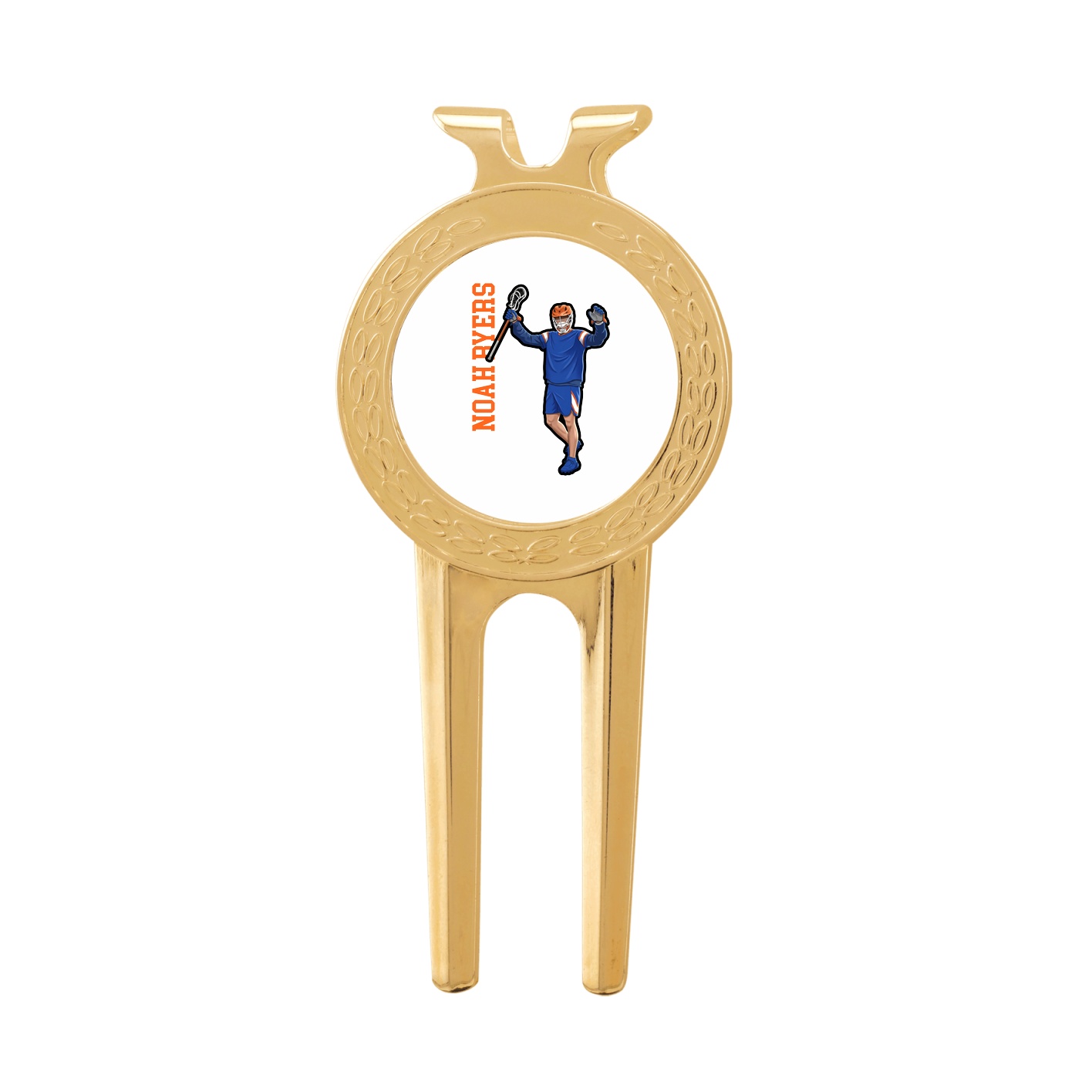 Divot Tool with Ball Marker — Name Vertical in Classic