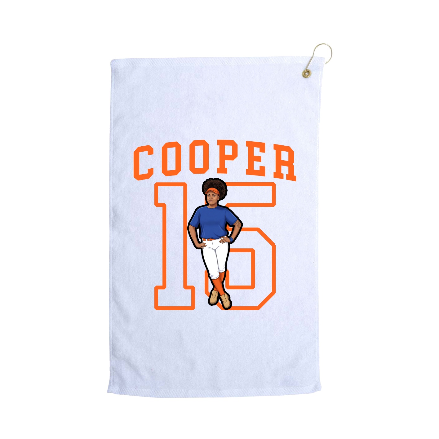 Golf Towel — Shirsey in White