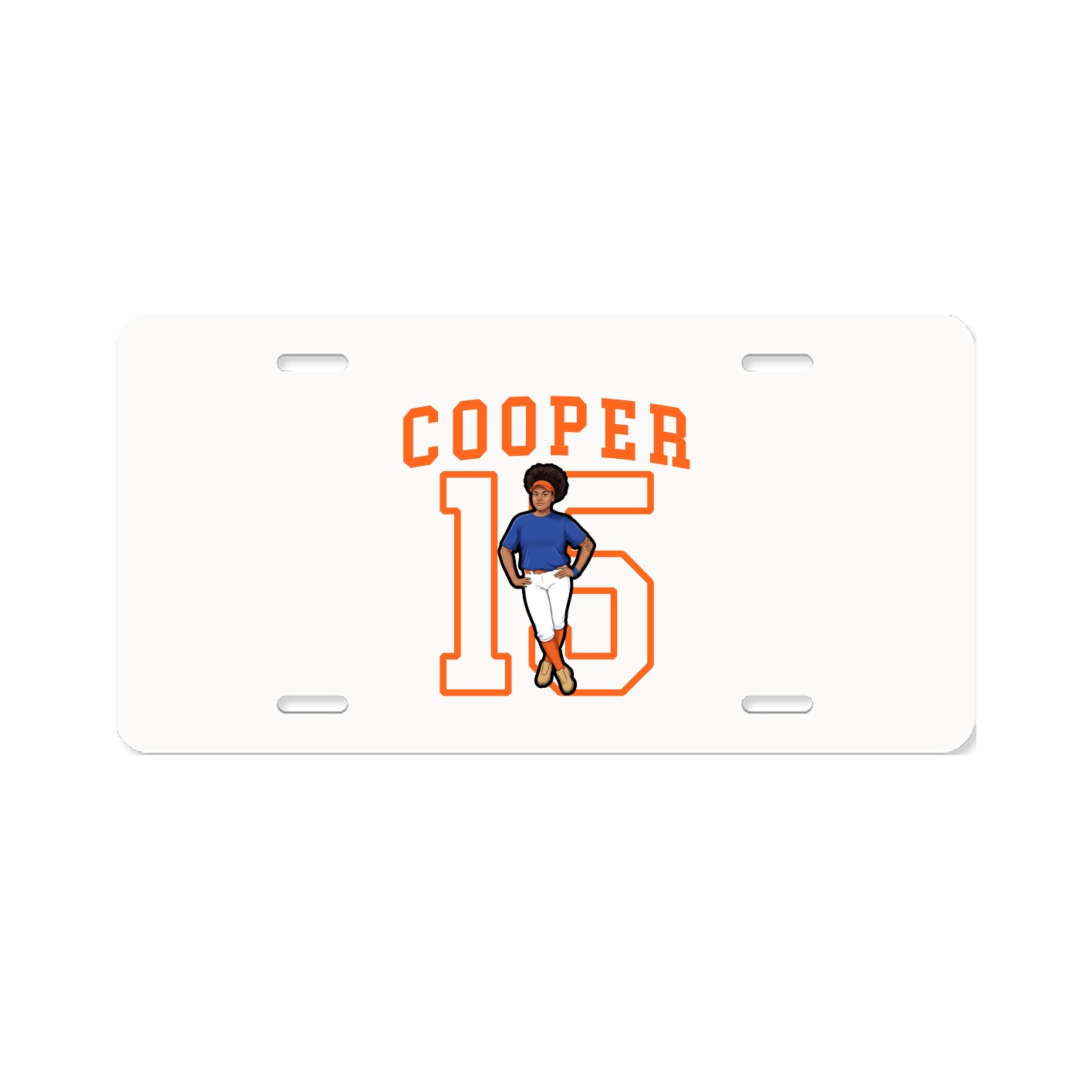 License Plate — Shirsey in Classic
