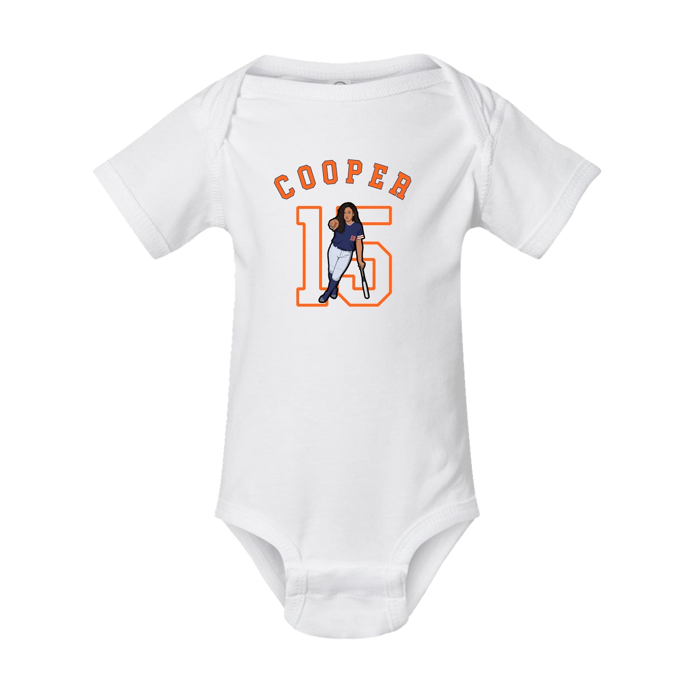 Baby Onesie — Shirsey Arch in White