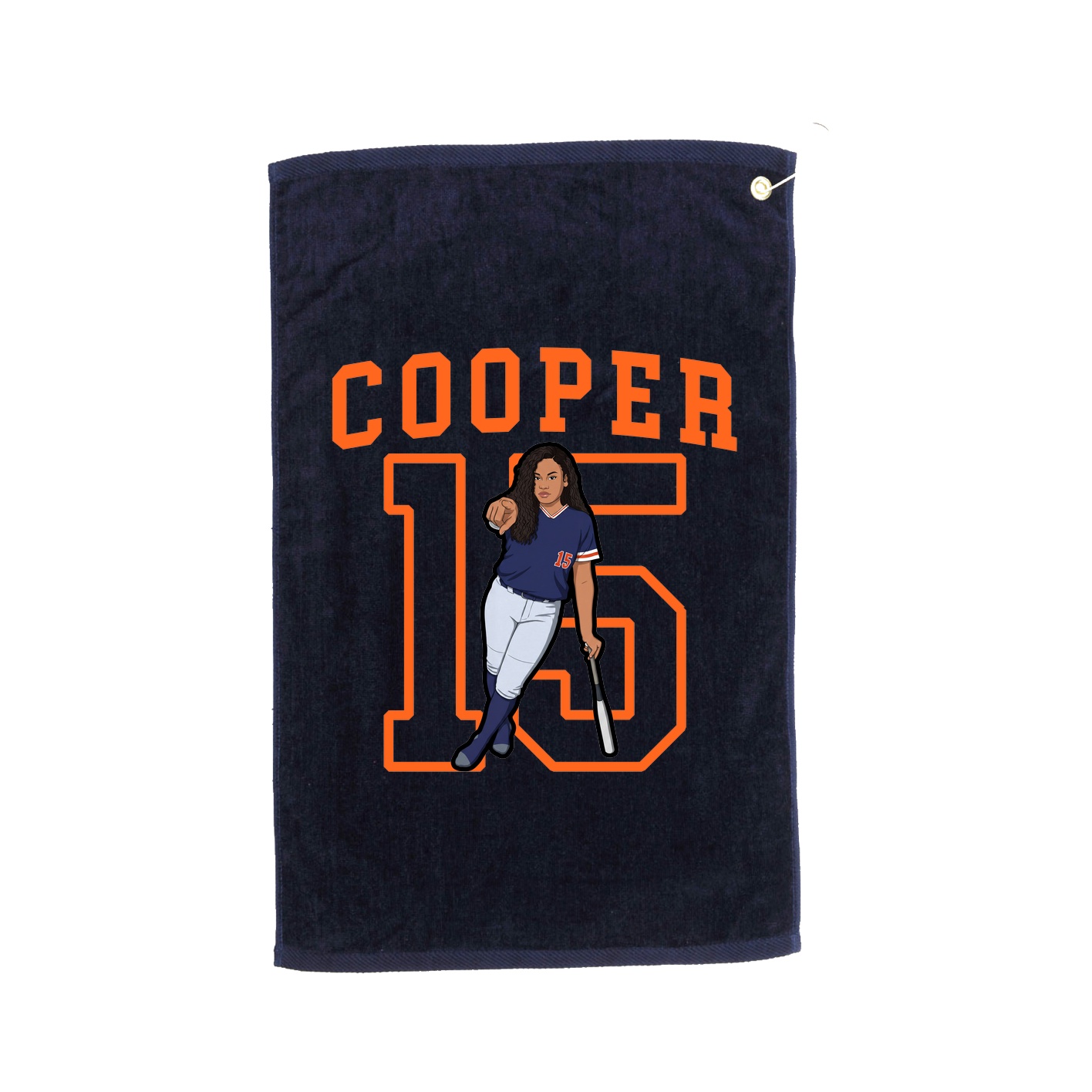 Golf Towel — Shirsey in Navy