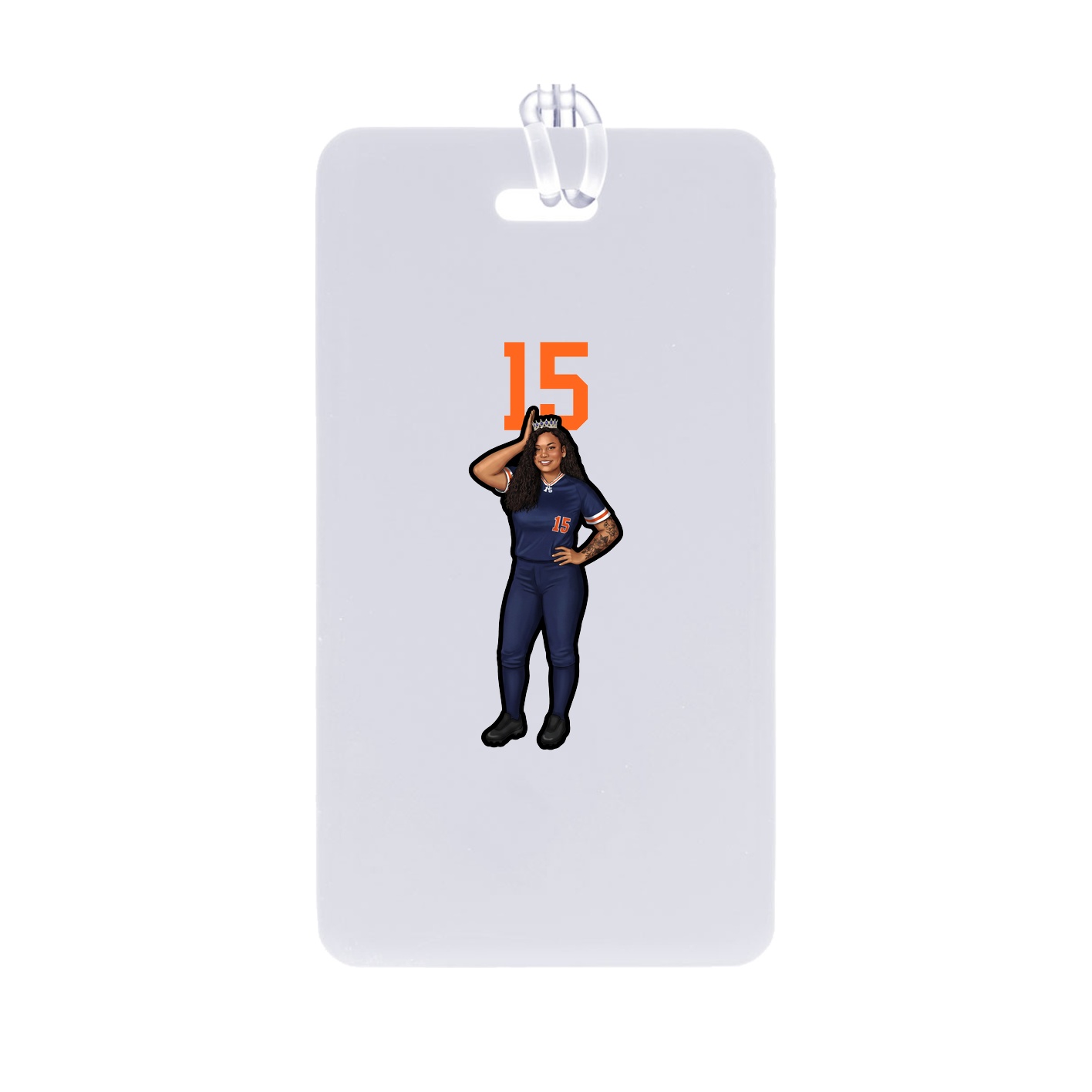 Bag Tag — Number Top in Classic