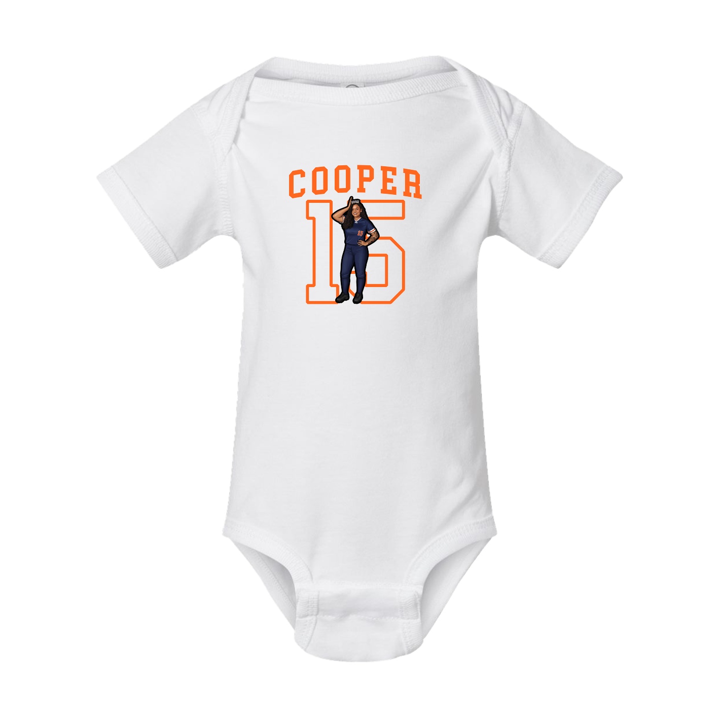 Baby Onesie — Shirsey in White