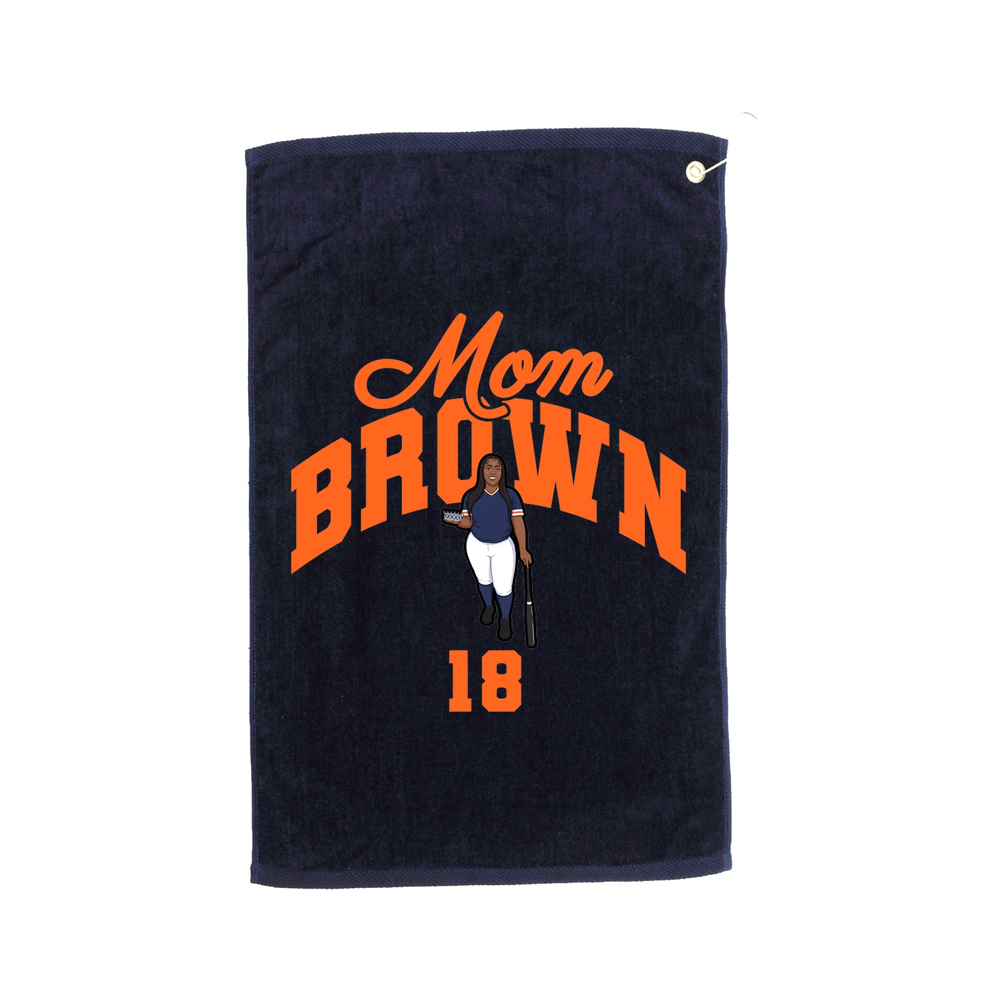 Golf Towel — Mothers Day Arch in Navy