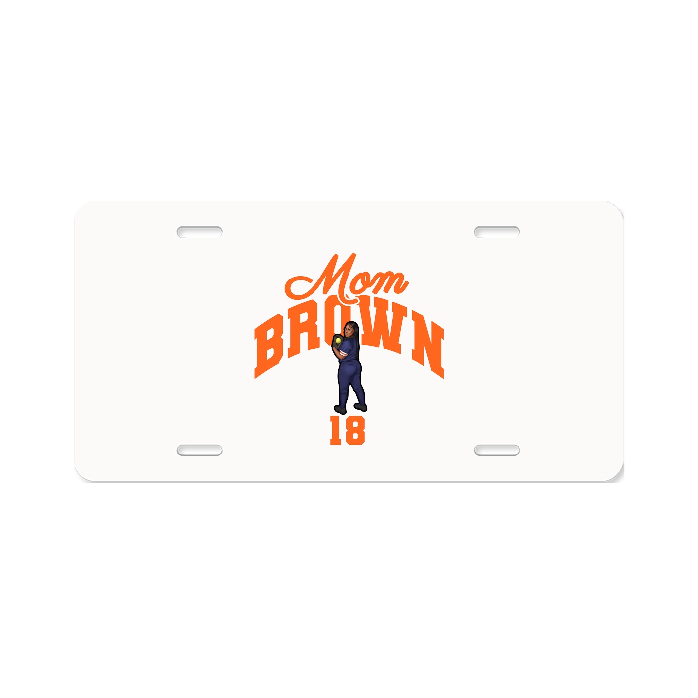 License Plate — Mothers Day Arch in Classic