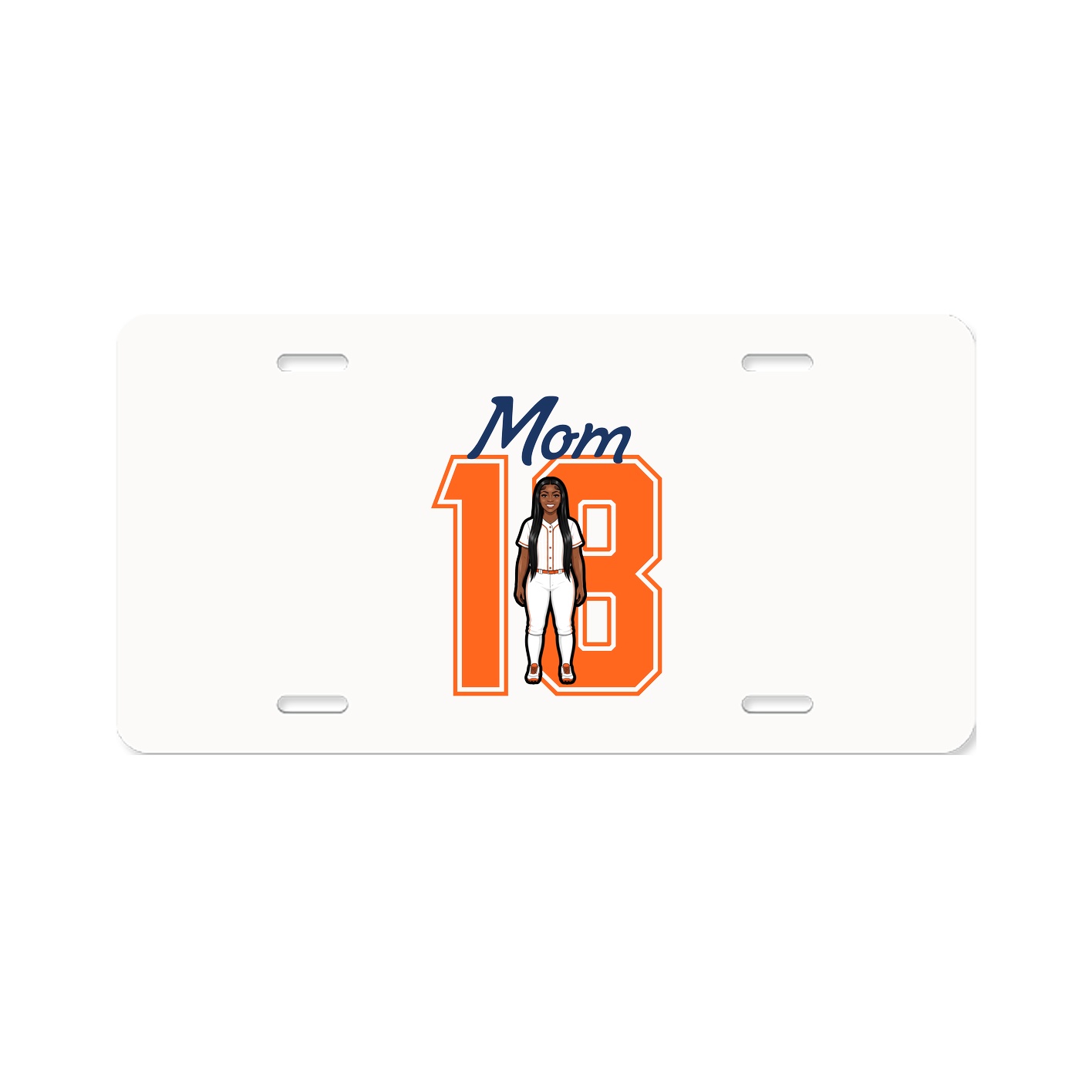 License Plate — Mothers Day Shirsey in Classic