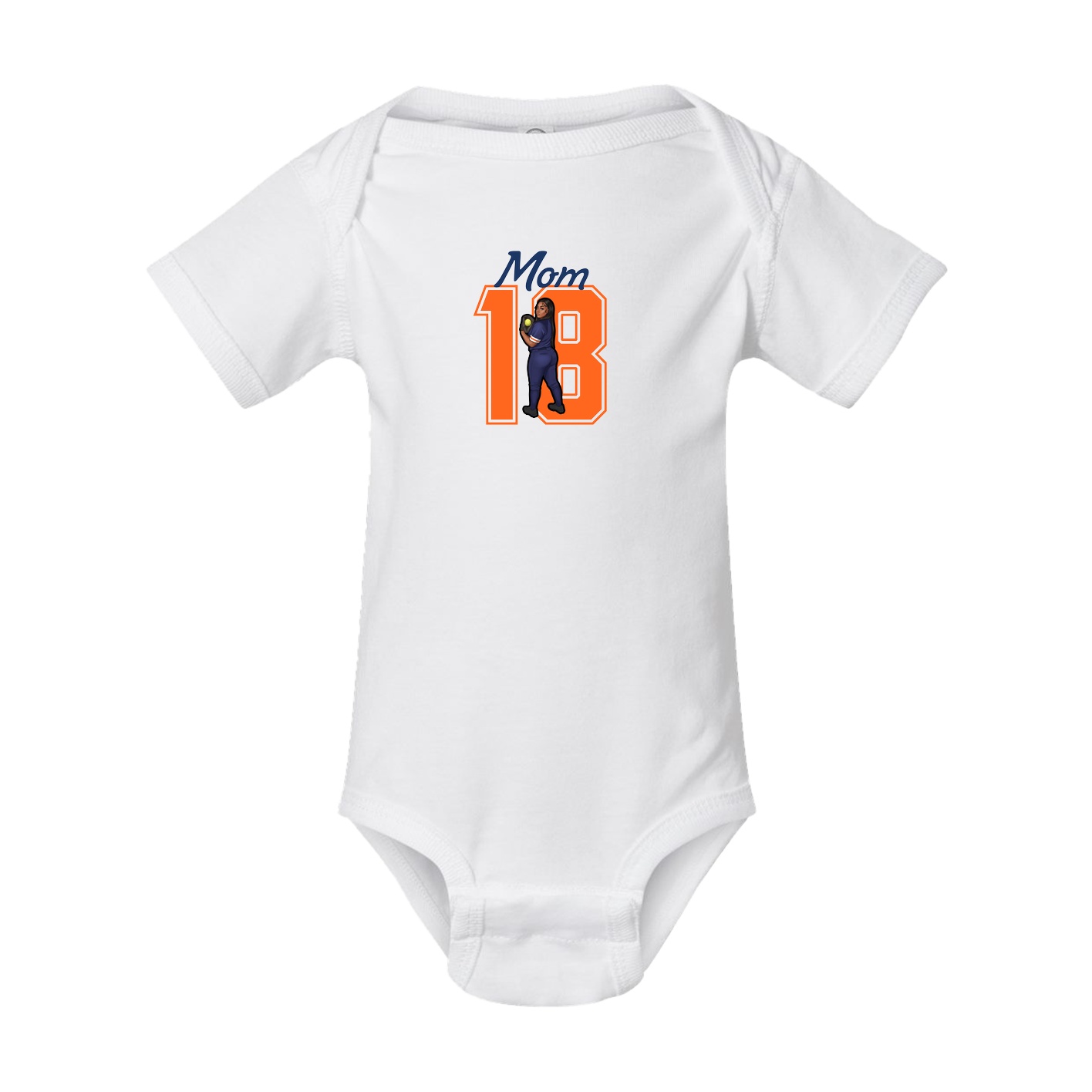 Baby Onesie — Mothers Day Shirsey in White