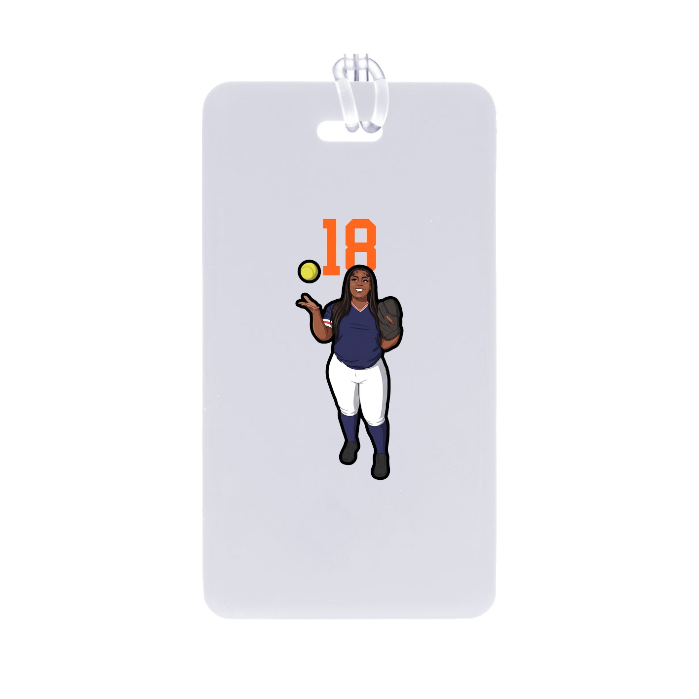 Bag Tag — Number Top in Classic