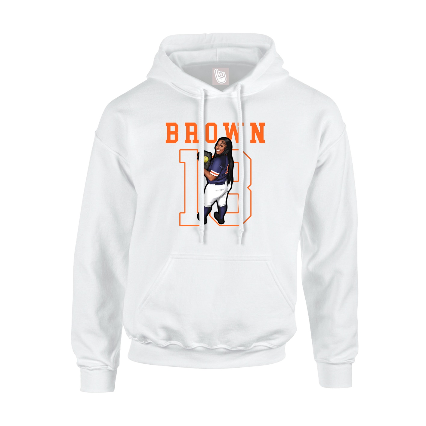 Youth Hoodie — Shirsey in White
