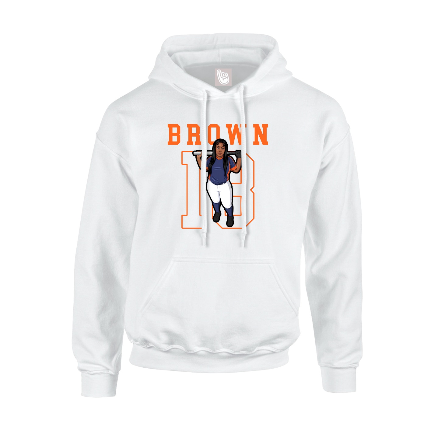 Hoodie — Shirsey in White