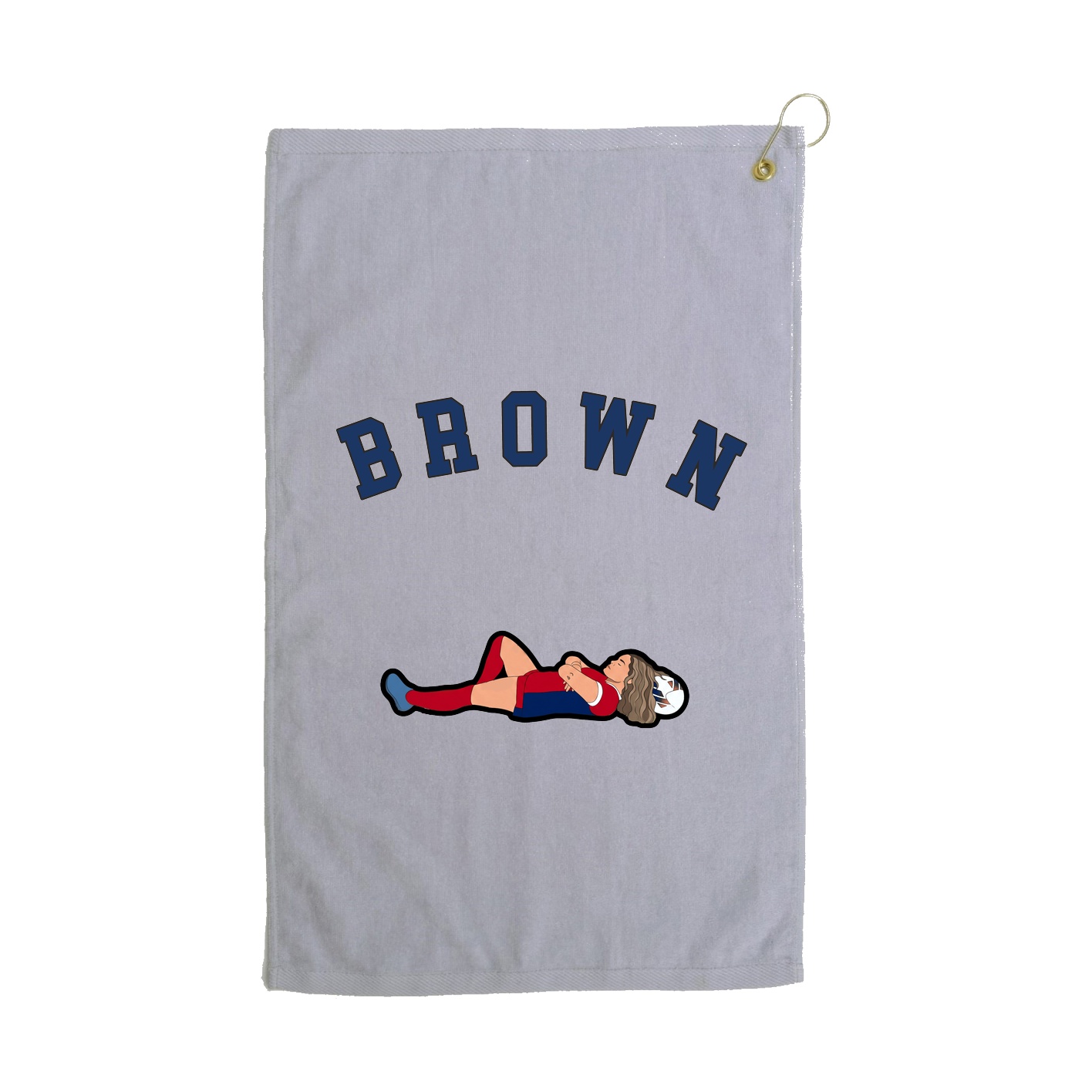Golf Towel — Shirsey Arch in Grey