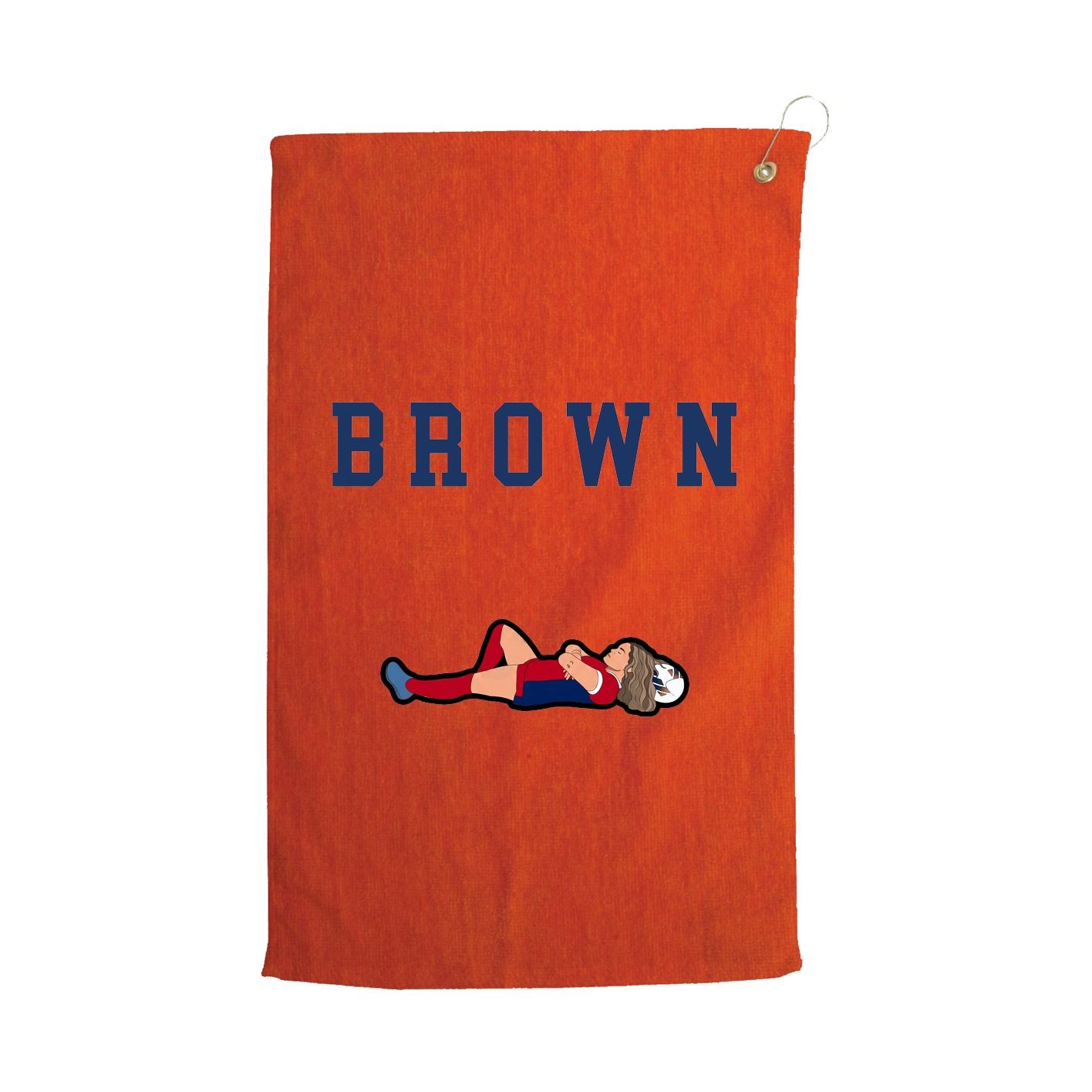 Golf Towel — Shirsey in Orange