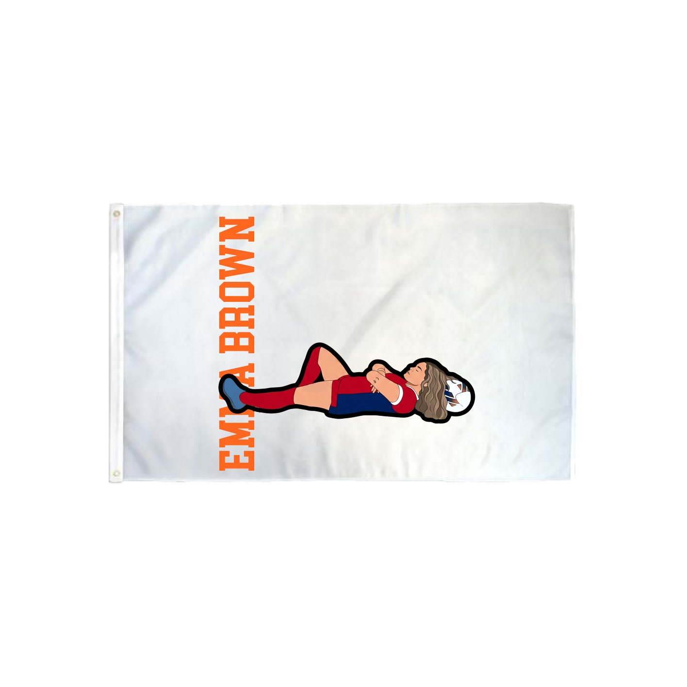 3x5 Flag — Name Vertical in Classic