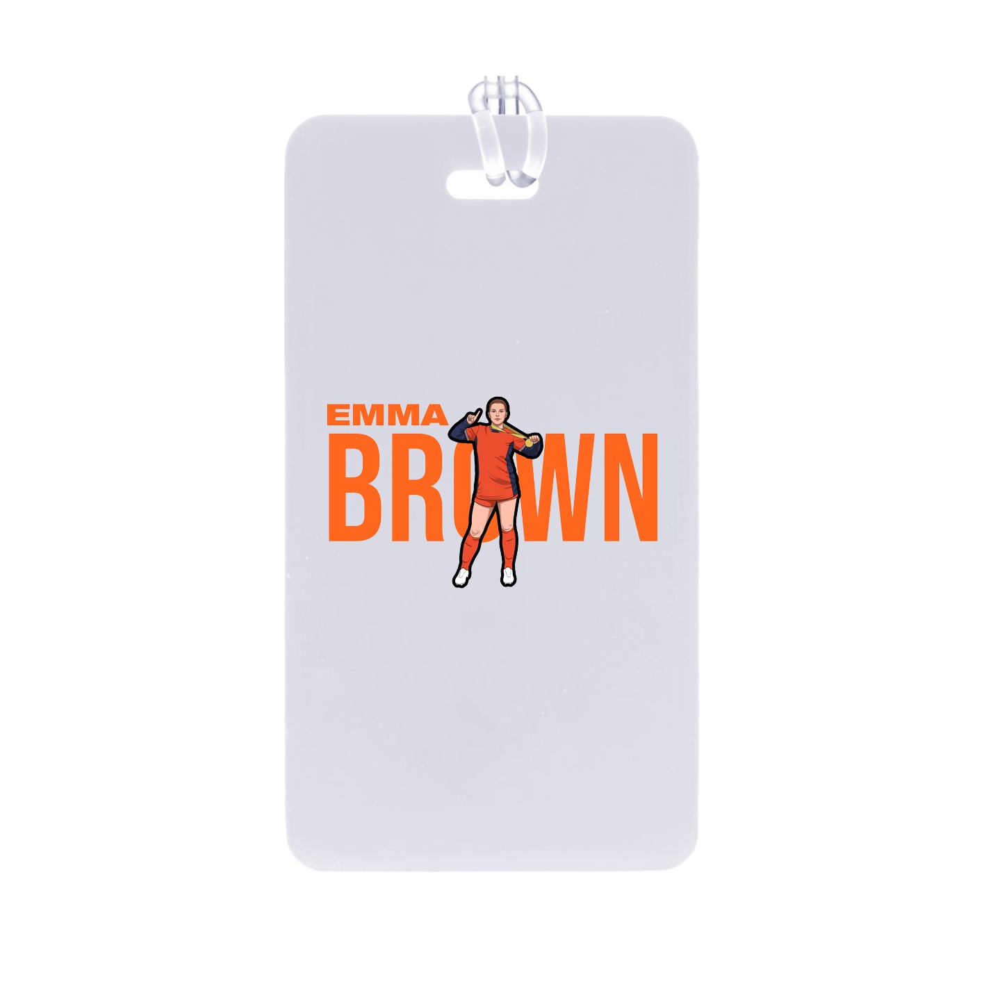 Bag Tag — Player Name in Classic