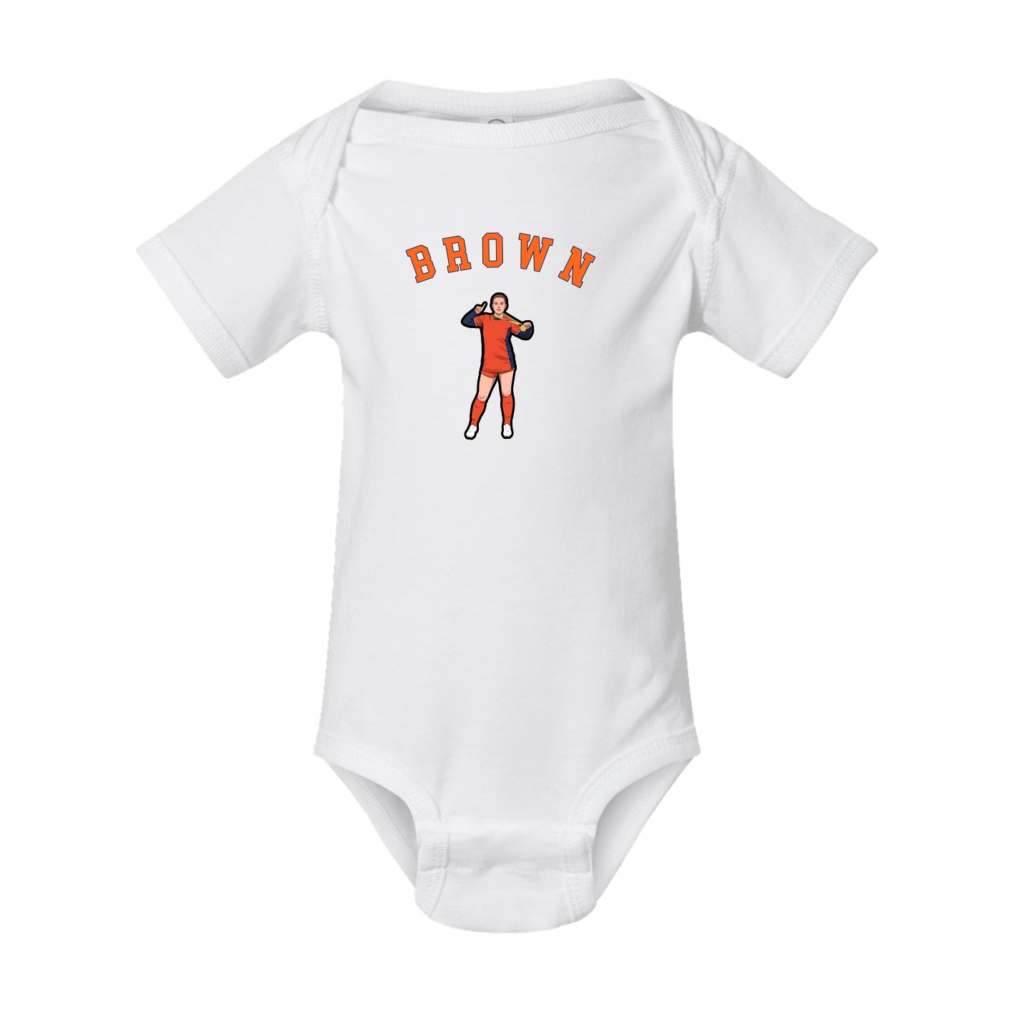 Baby Onesie — Shirsey Arch in White