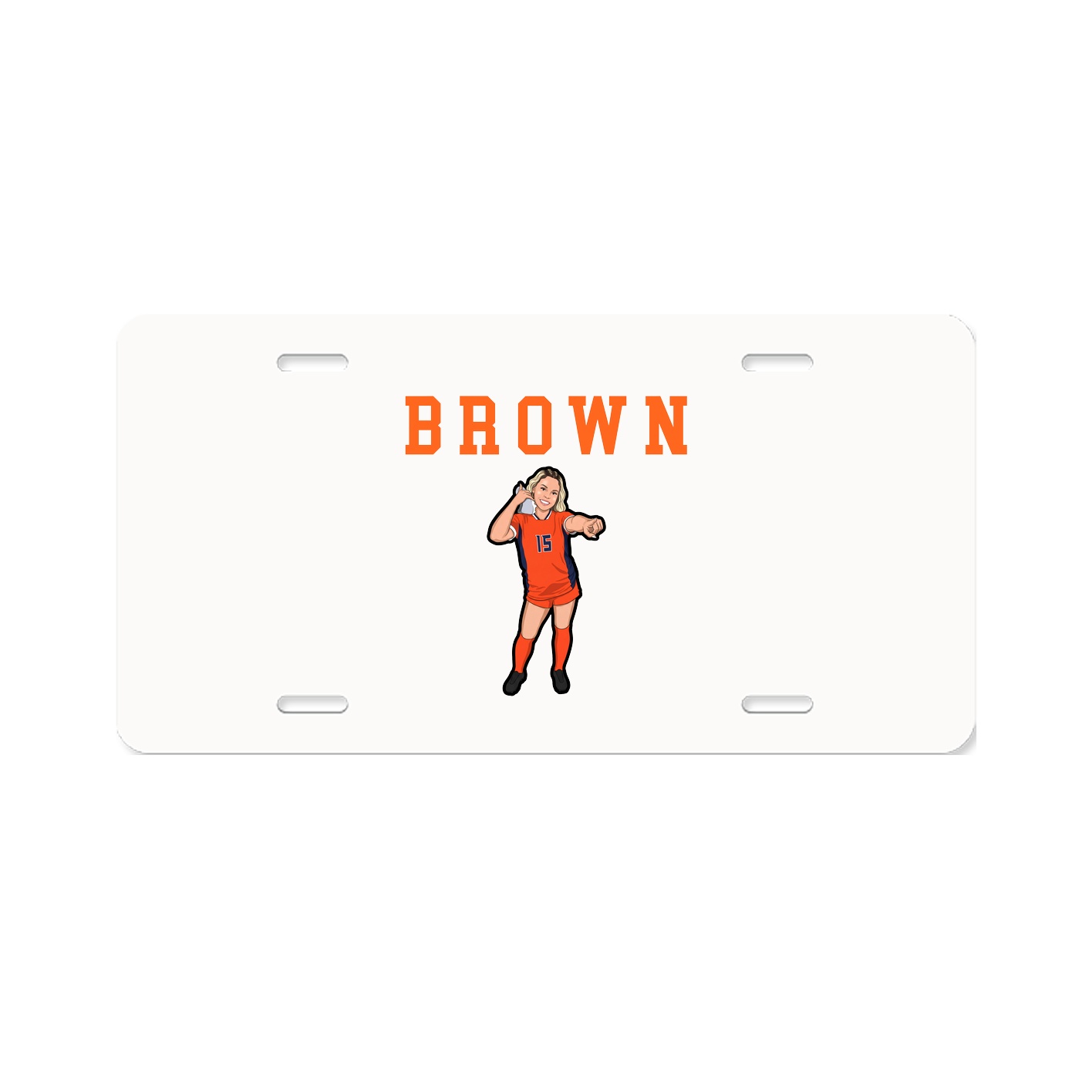 License Plate — Shirsey in Classic