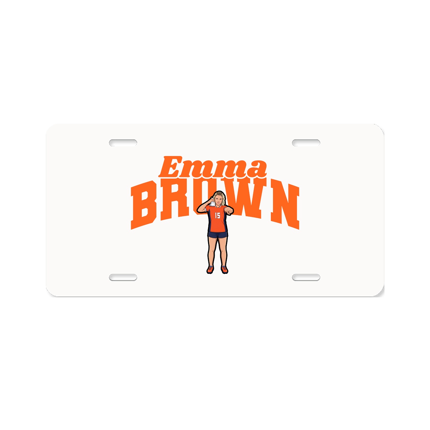 License Plate — Signature Arch in Classic
