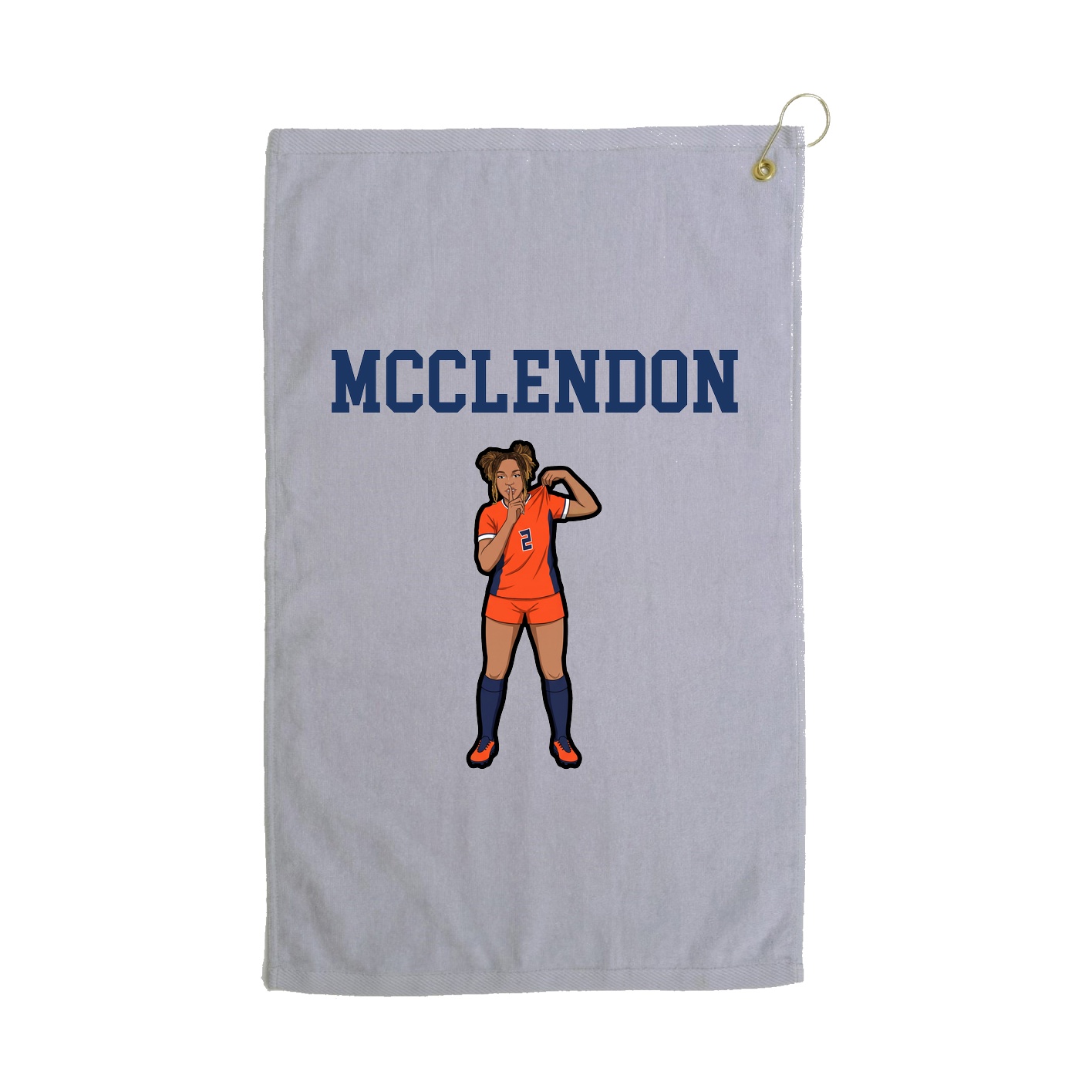 Golf Towel — Shirsey in Grey