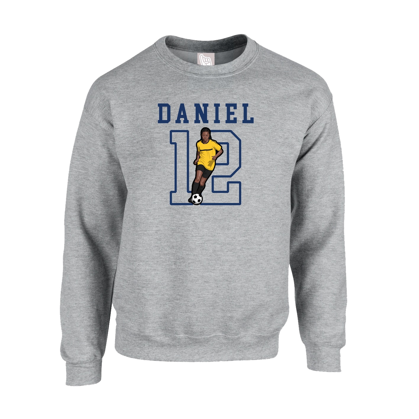 Fleece Crew — Shirsey in Grey