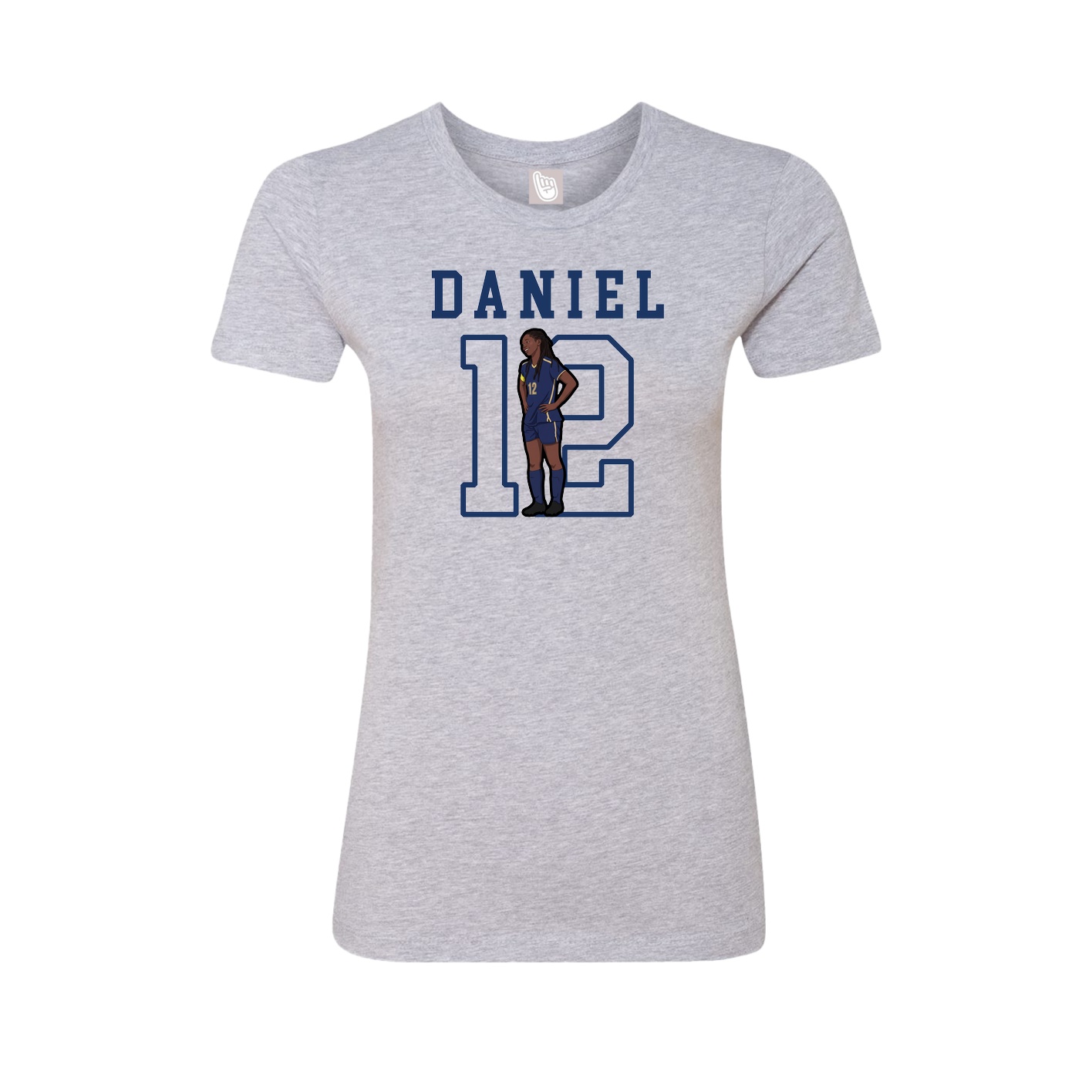 Fitted Women's Tee — Shirsey in Grey
