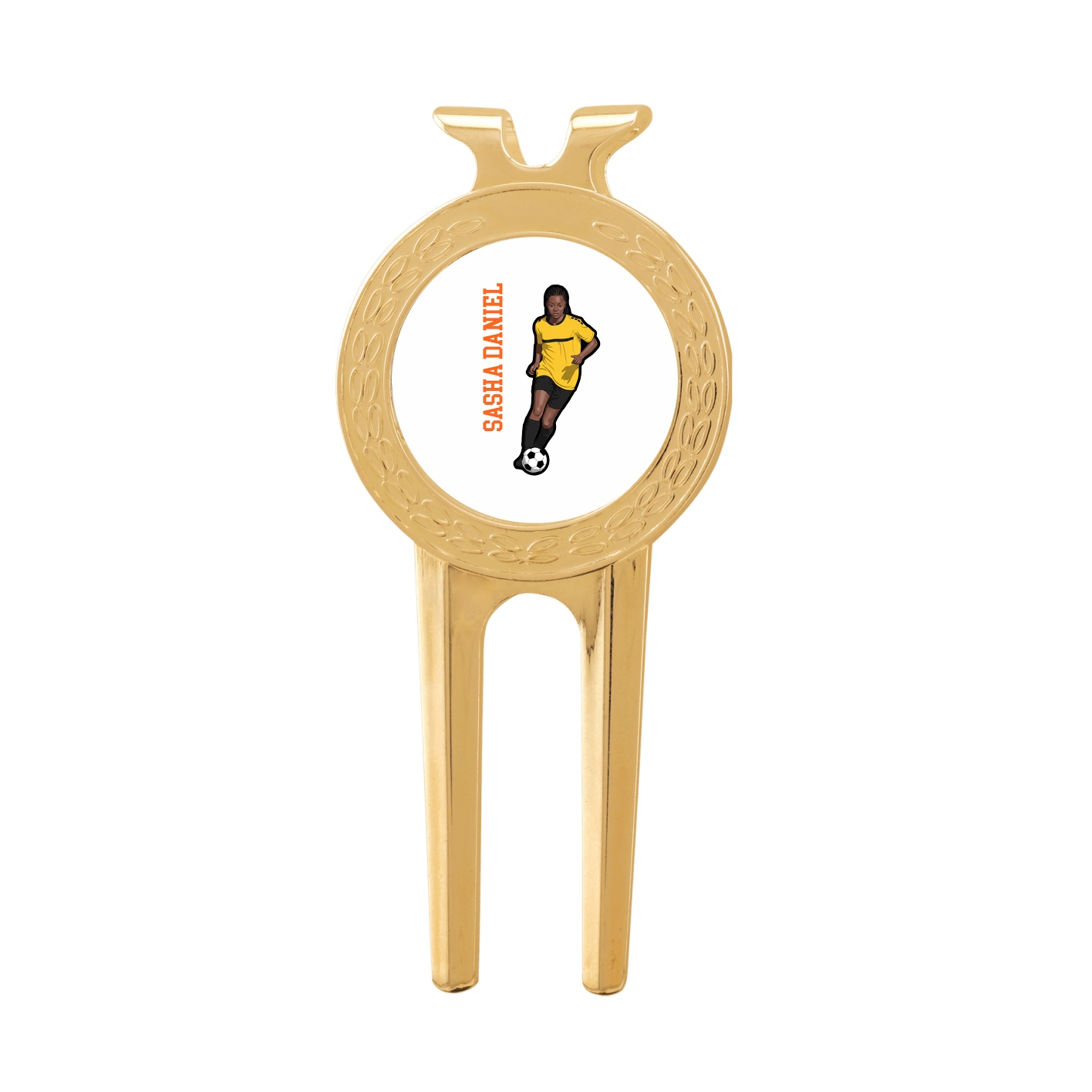 Divot Tool with Ball Marker — Name Vertical in Classic