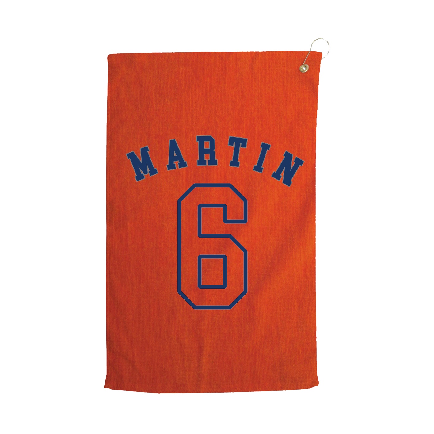 Golf Towel — Shirsey Arch in Orange