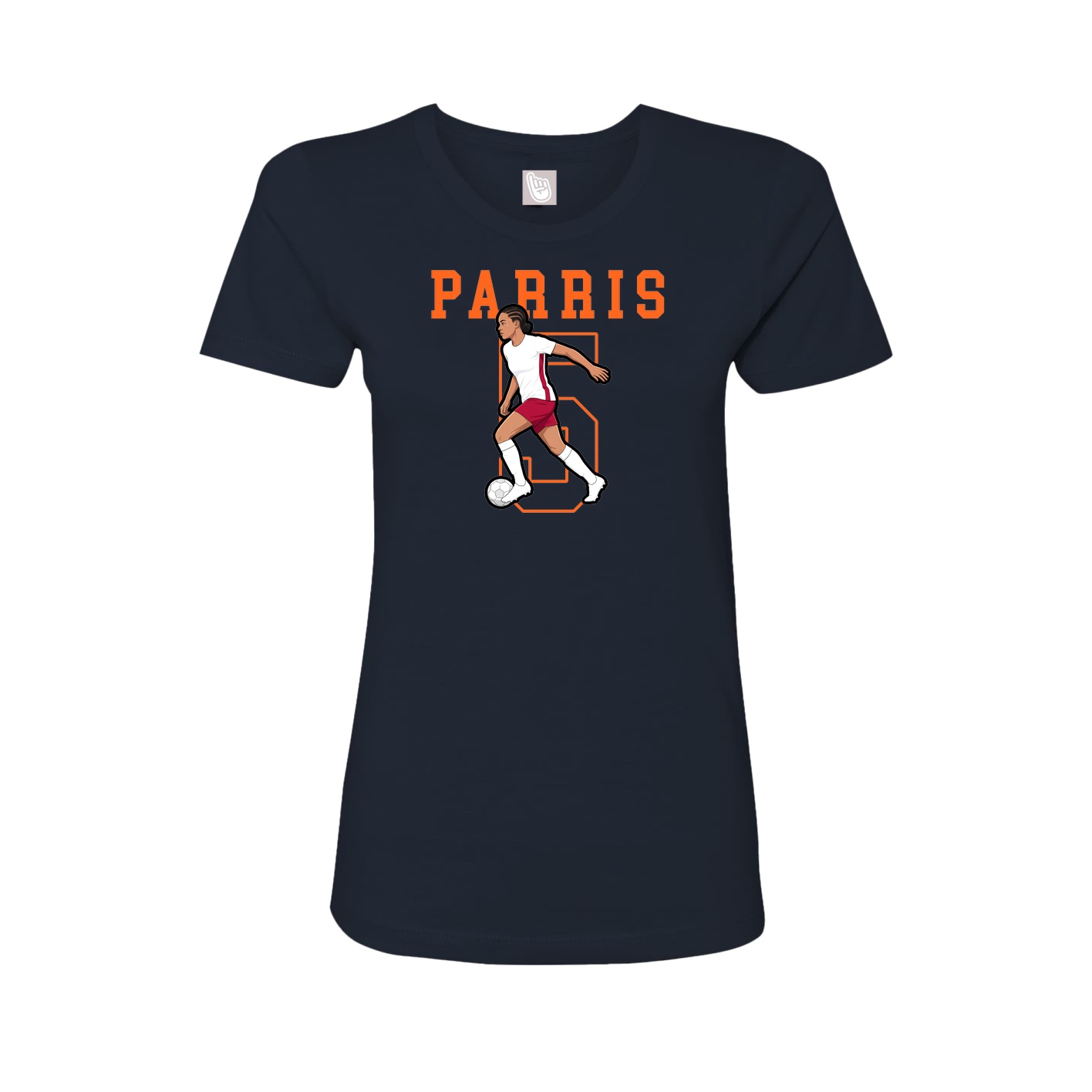 Fitted Women's Tee — Shirsey in Navy