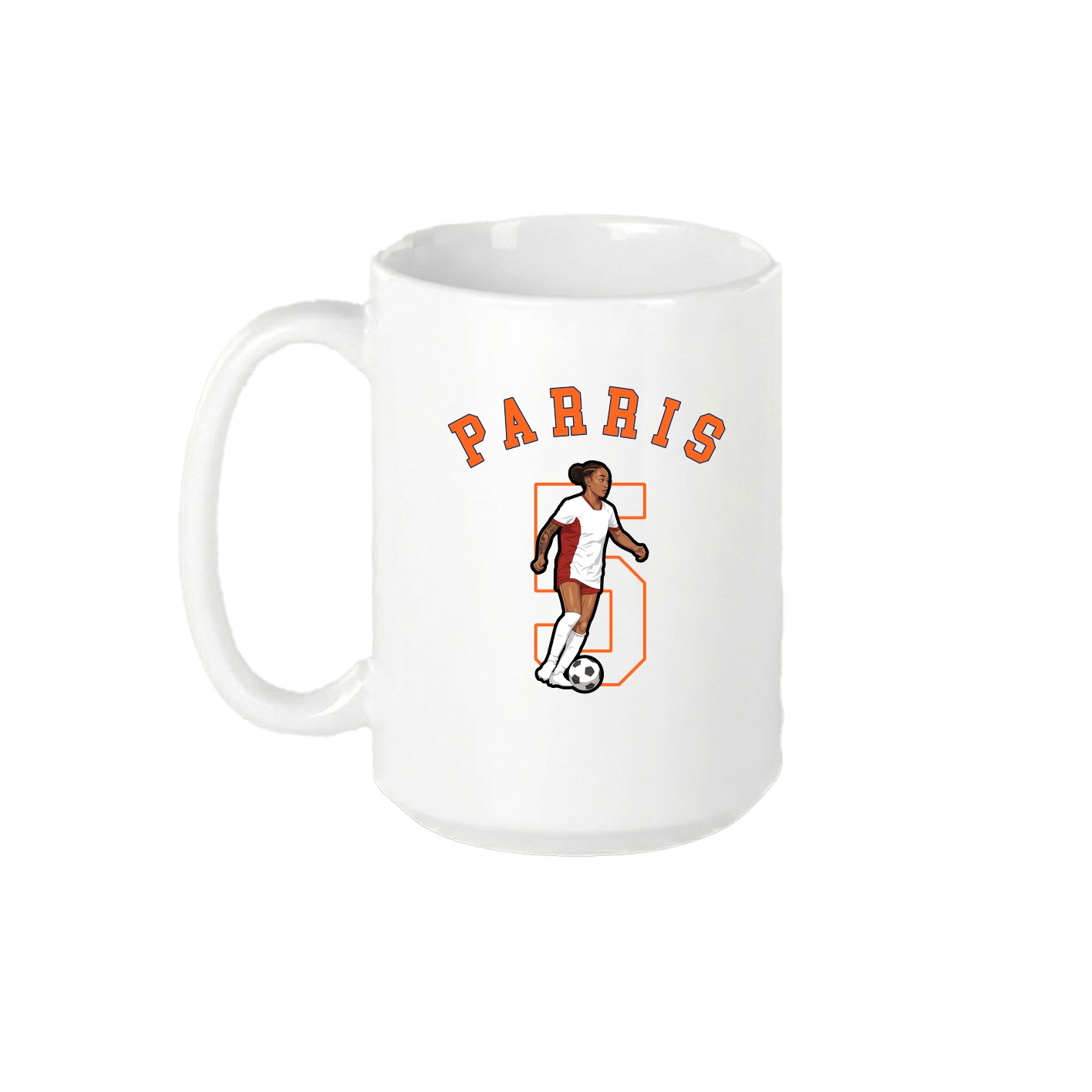 15oz Coffee Mug — Shirsey Arch in White
